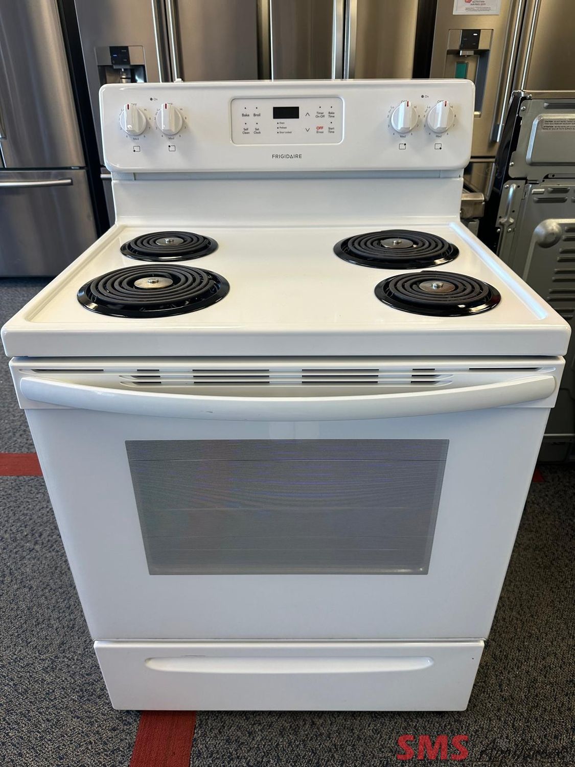Frigidaire Coil Top Stove CFEF3016UWB