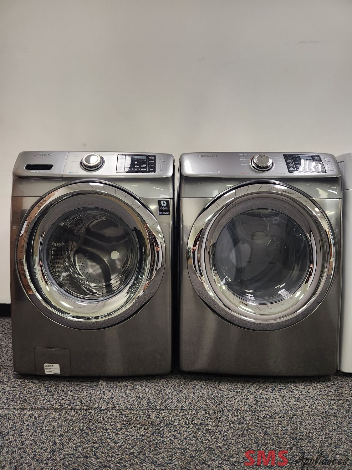 Samsung Washer & Dryer Set WF42H5200AP/DV42H5200EP