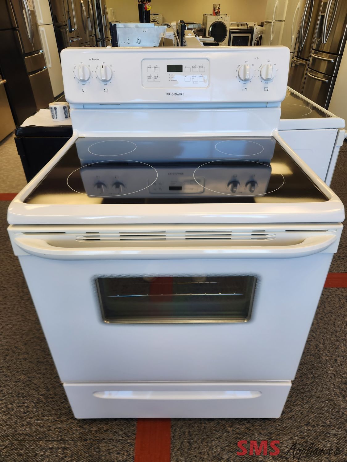 Frigidaire Glass Top Stove CFEF3014LWD