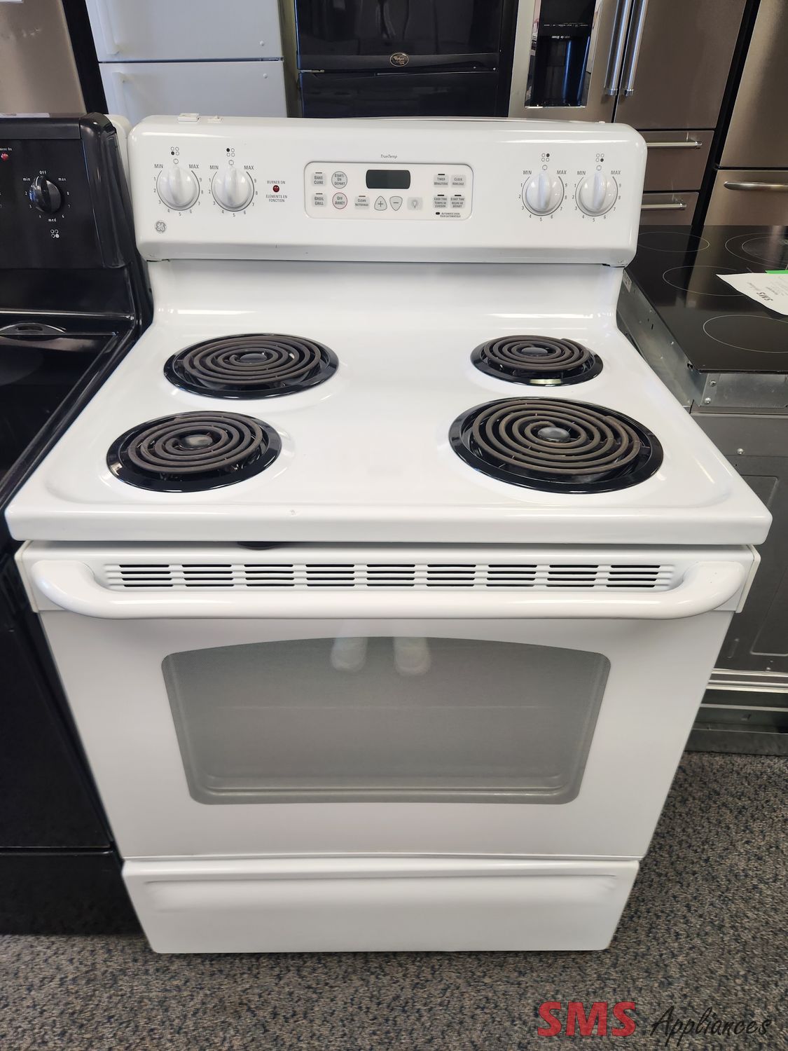 GE Glass Top Stove JCBP27WL1WW