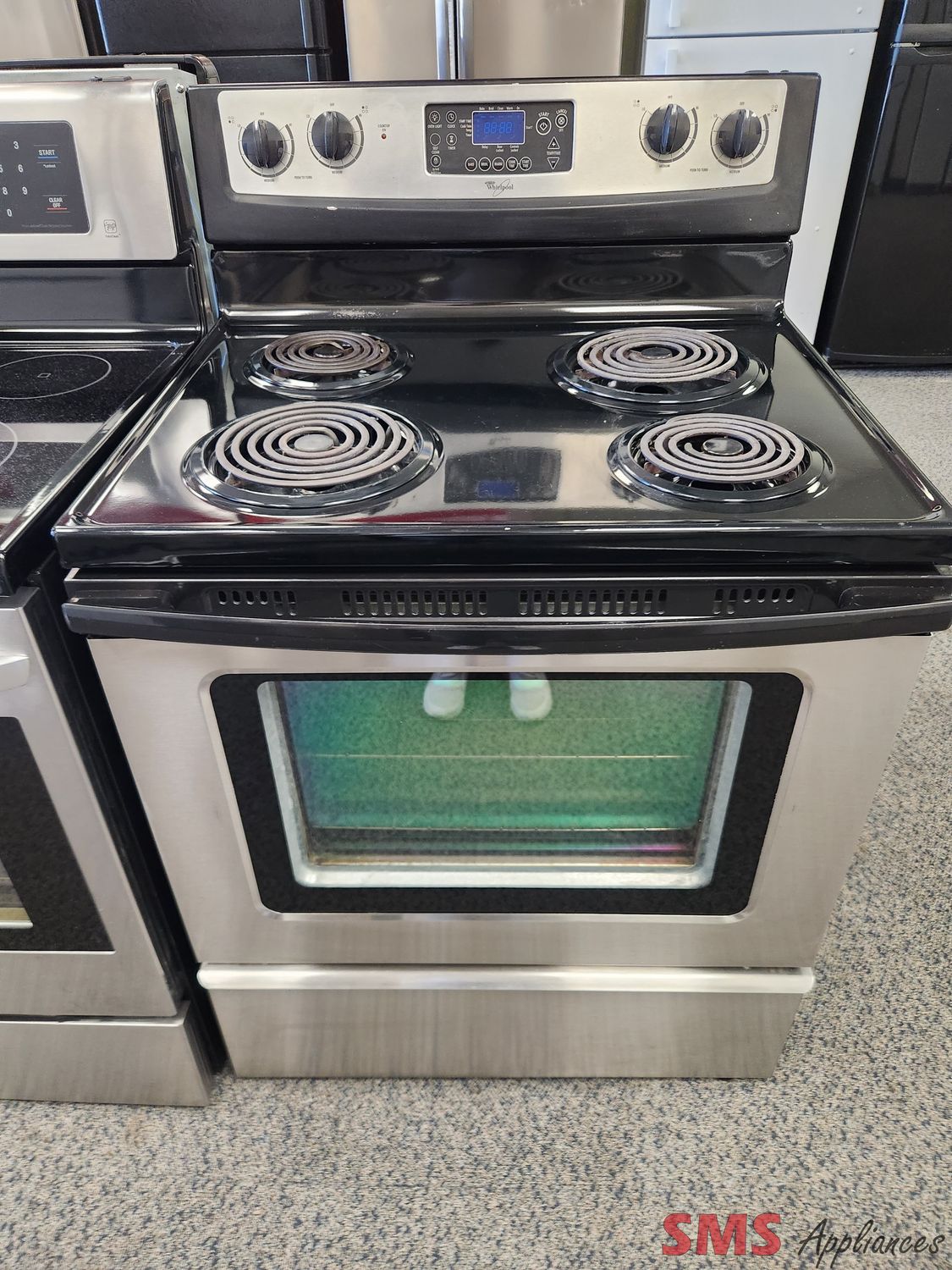 Whirlpool Coil Top Stove YRF263LXTS