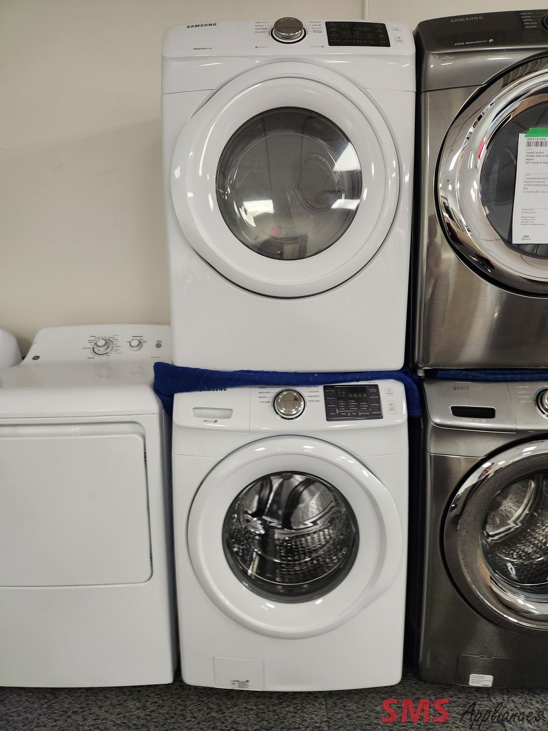 Samsung Washer & Dryer Set WF45M5100AW/DW42H5000EW