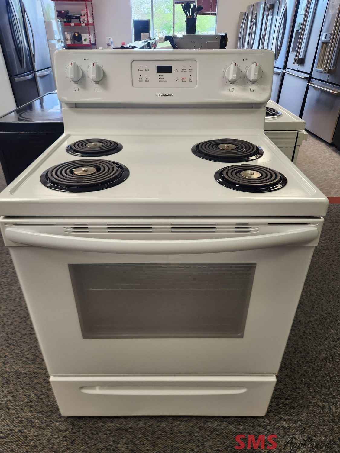 Frigidaire Coil Top Stove CFEF3016UWB