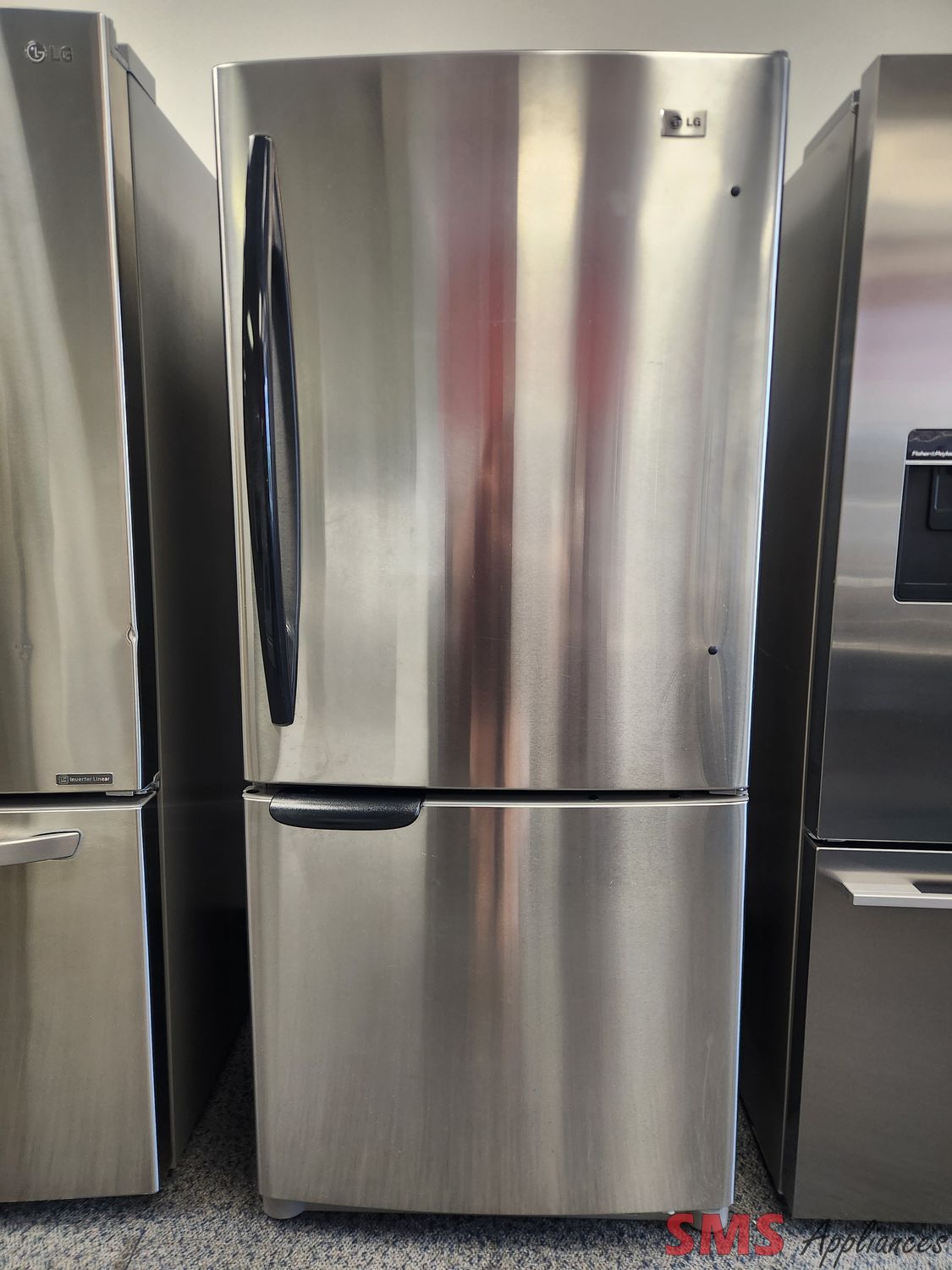 LG 33" Bottom Mount Fridge LBN20512ST