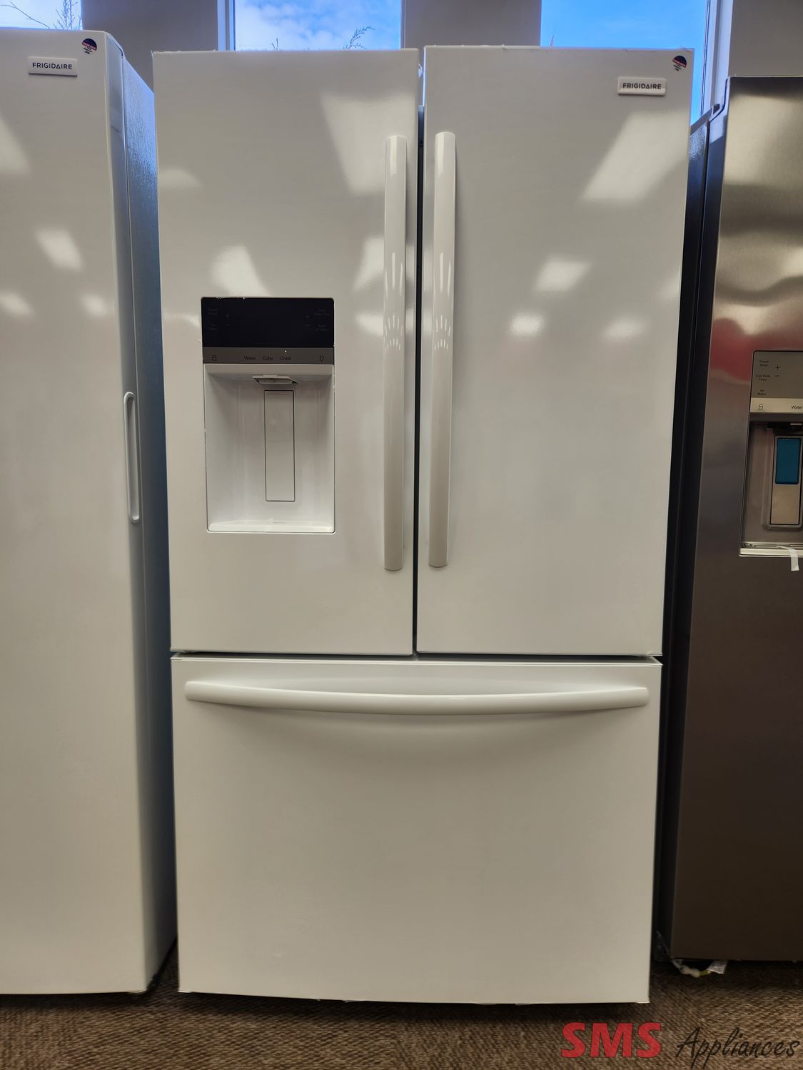 Open Box- Scratch & Dent Frigidaire Gallery 36" French Door Fridge FRFS2823AW