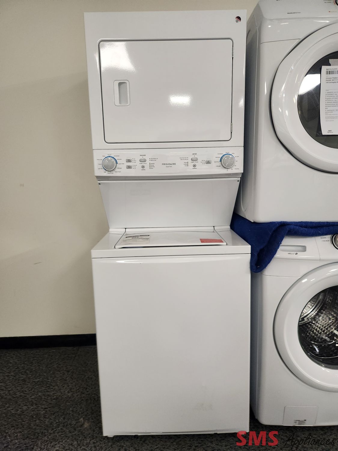 Open Box - Scratch & Dent Frigidaire Laundry Center  FLCE752CAW
