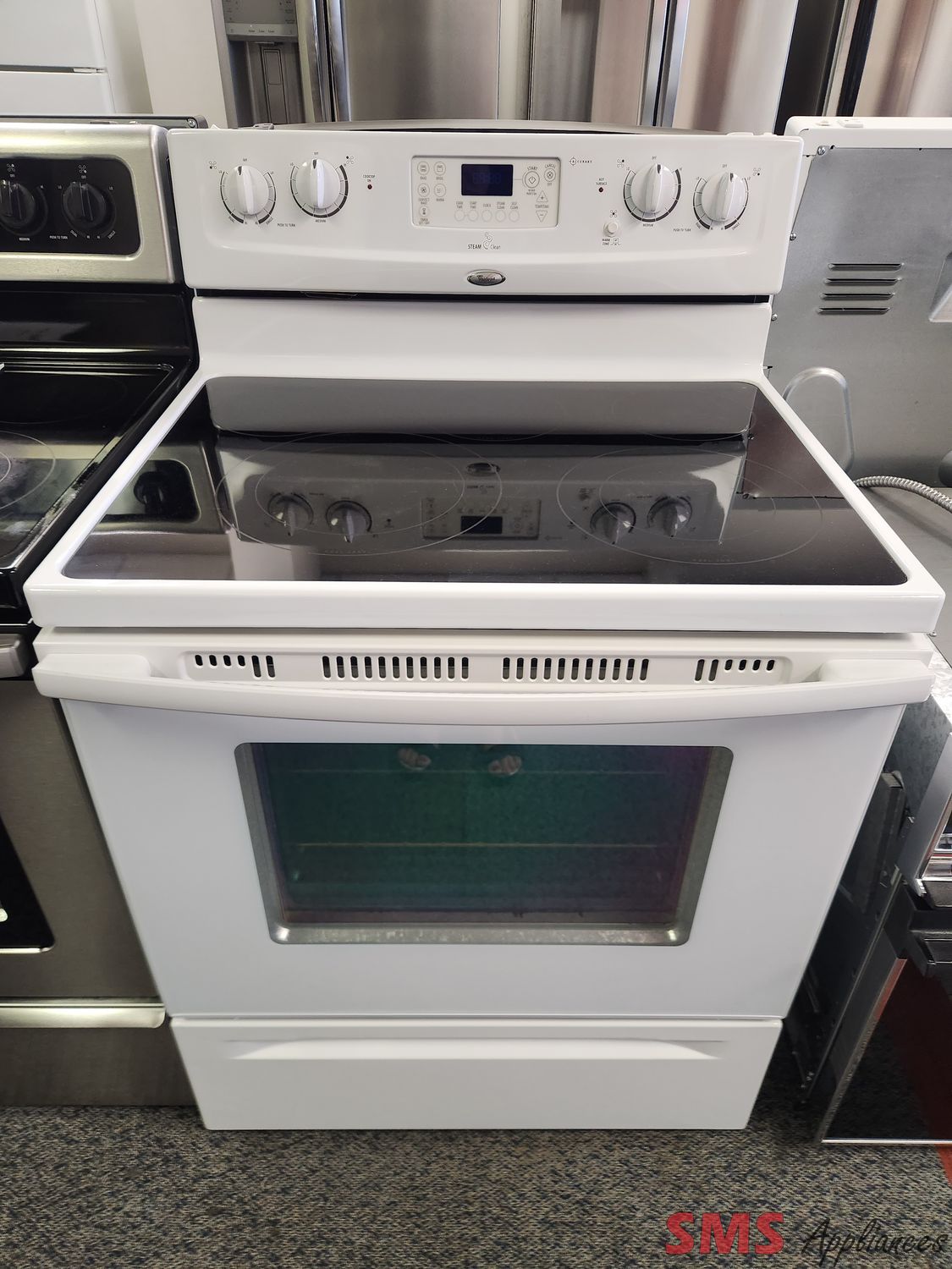 Whirlpool Glass Top Stove YWFE381LVQ