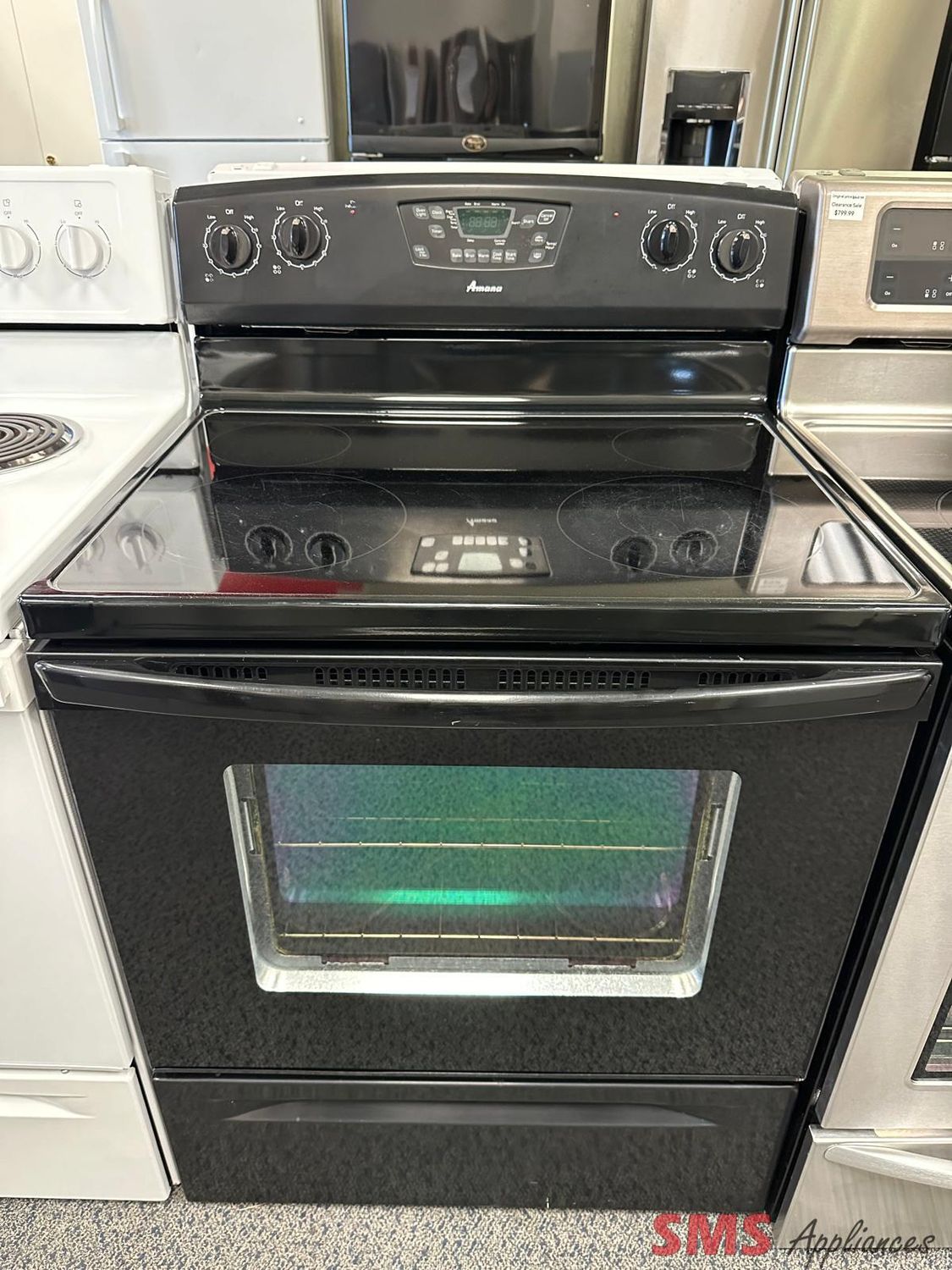 Amana Glass Top Stove AER5822VCB