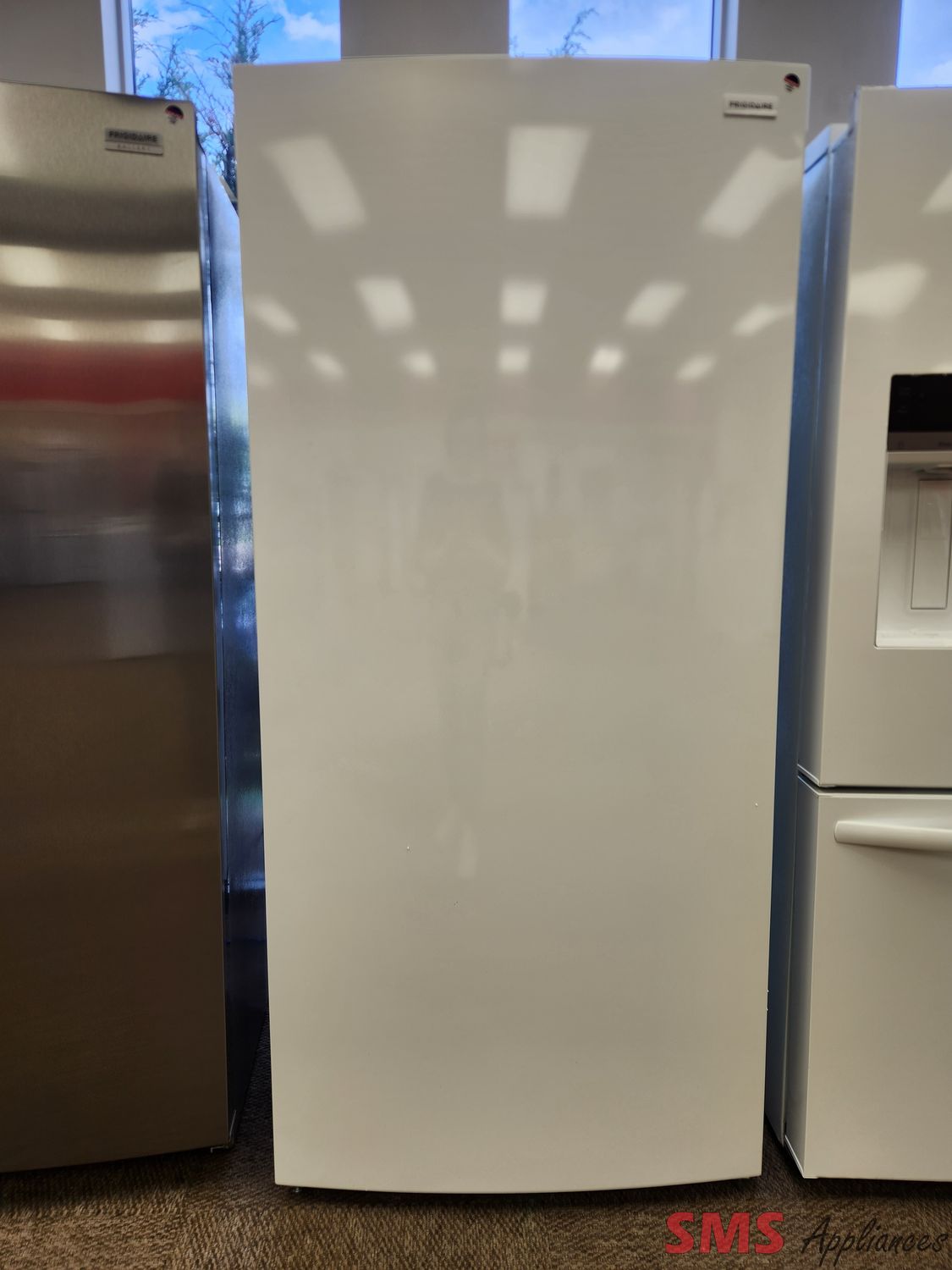Open Box - Scratch & Dent  Frigidaire Upright Freezer 20 cu.ft  FFUE2022AWE