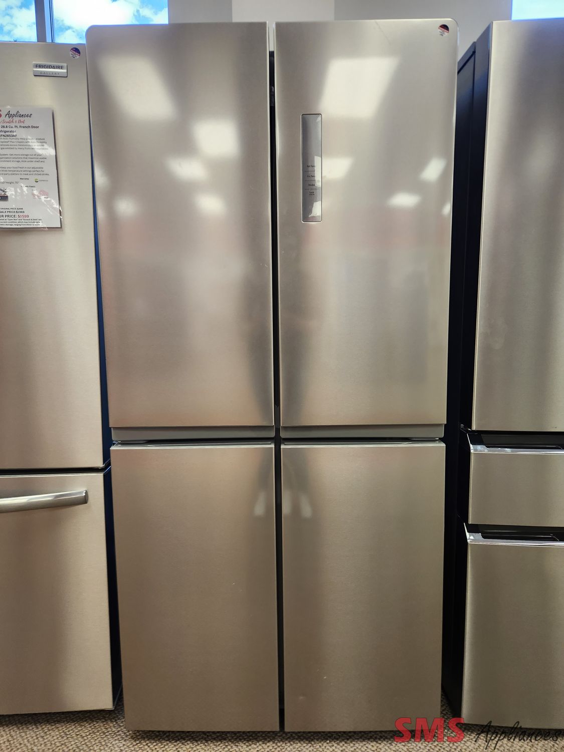 Open Box - Scratch & Dent Frigidaire 33" 4-Doors Fridge FRQG1721AV