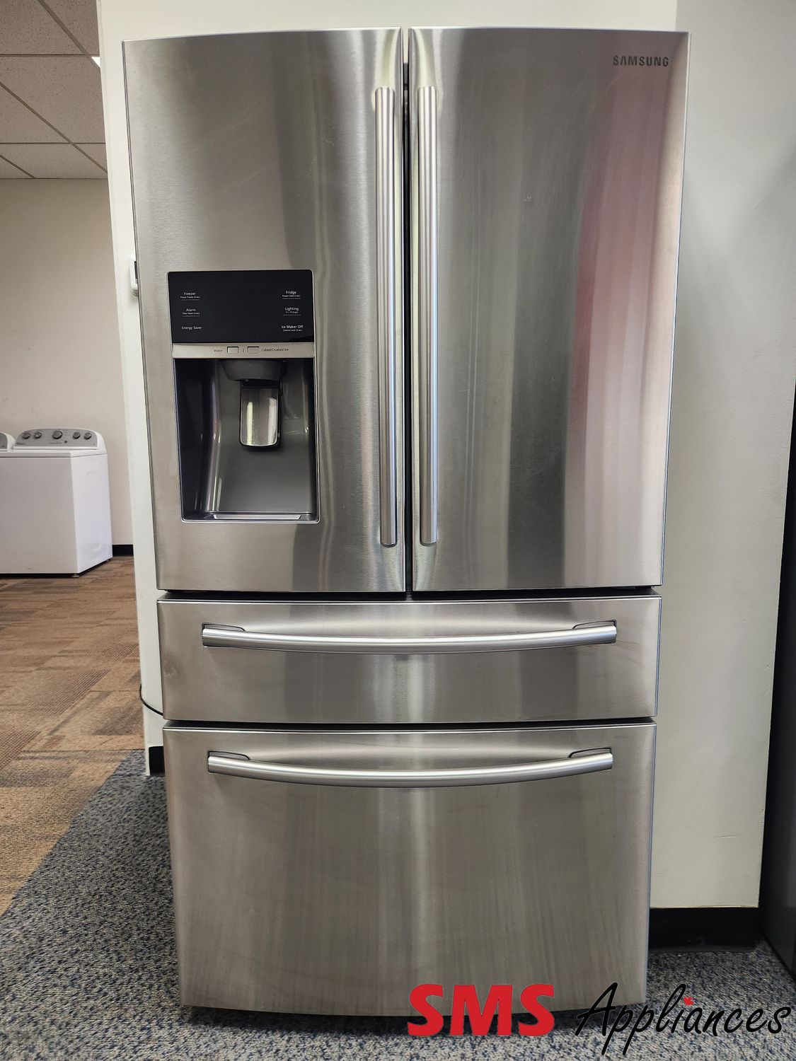 Samsung 36" French Door Fridge RF28HMEDBSR