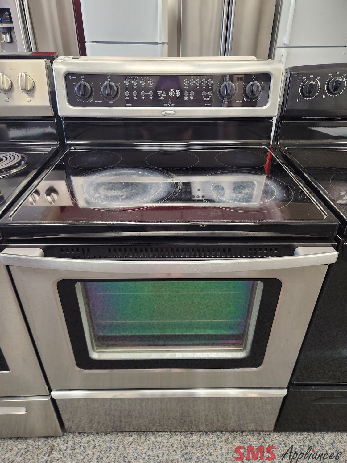 Whirlpool Glass Top Stove  YGFE461LVS