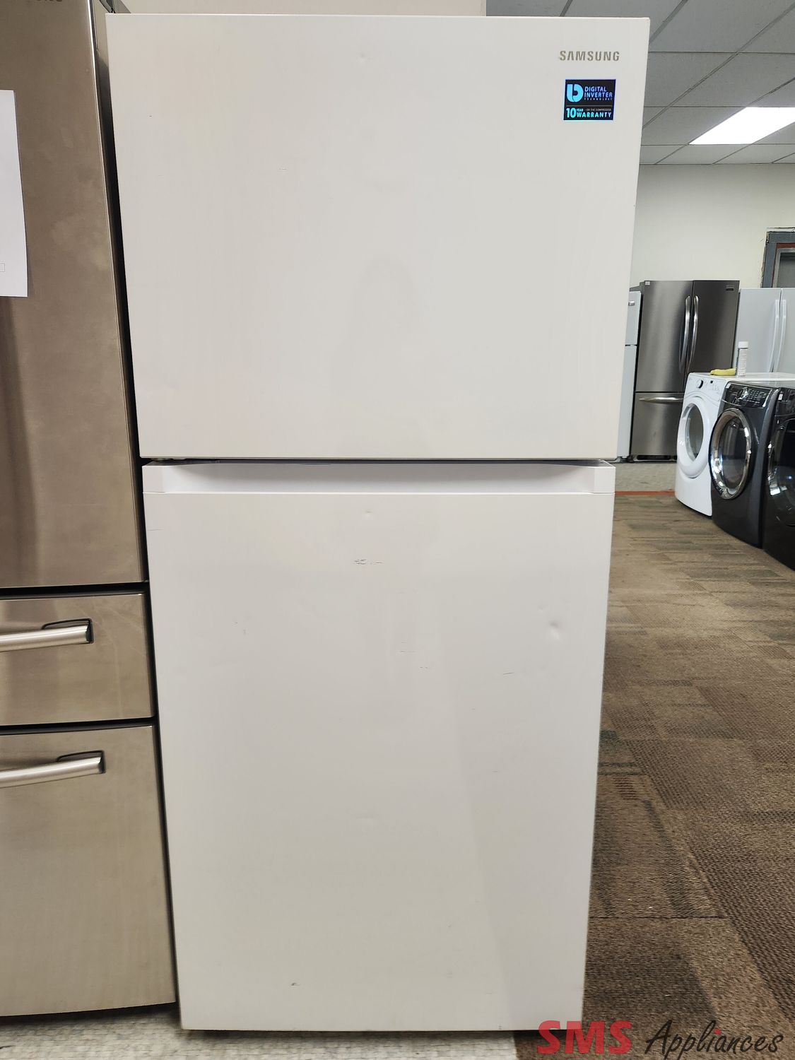 Samsung 30" Top Mount Fridge RT18M6213WW