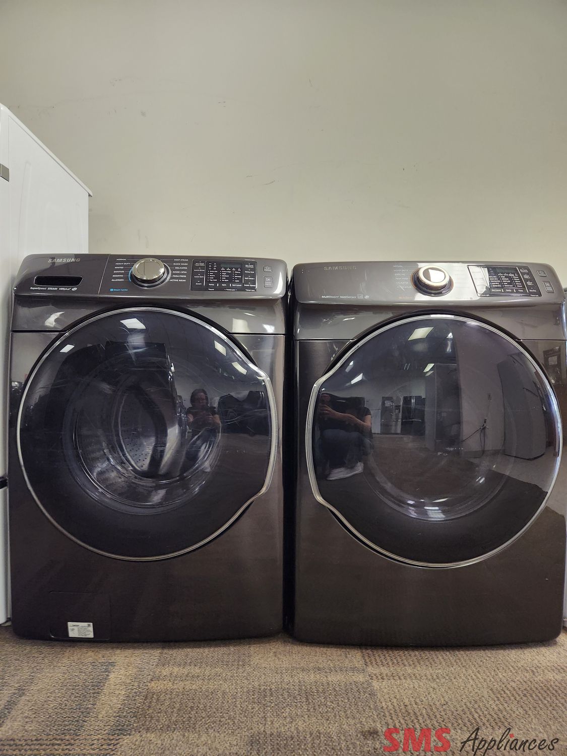 Samsung Washer & Dryer  Set WF45N6300AV/DVE45N6300V
