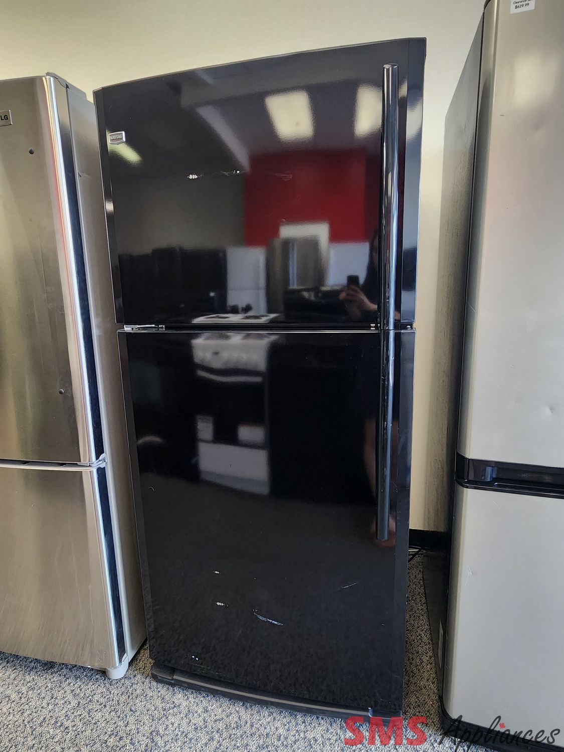 Maytag 30" Top Mount Fridge M9RXDGFYB10