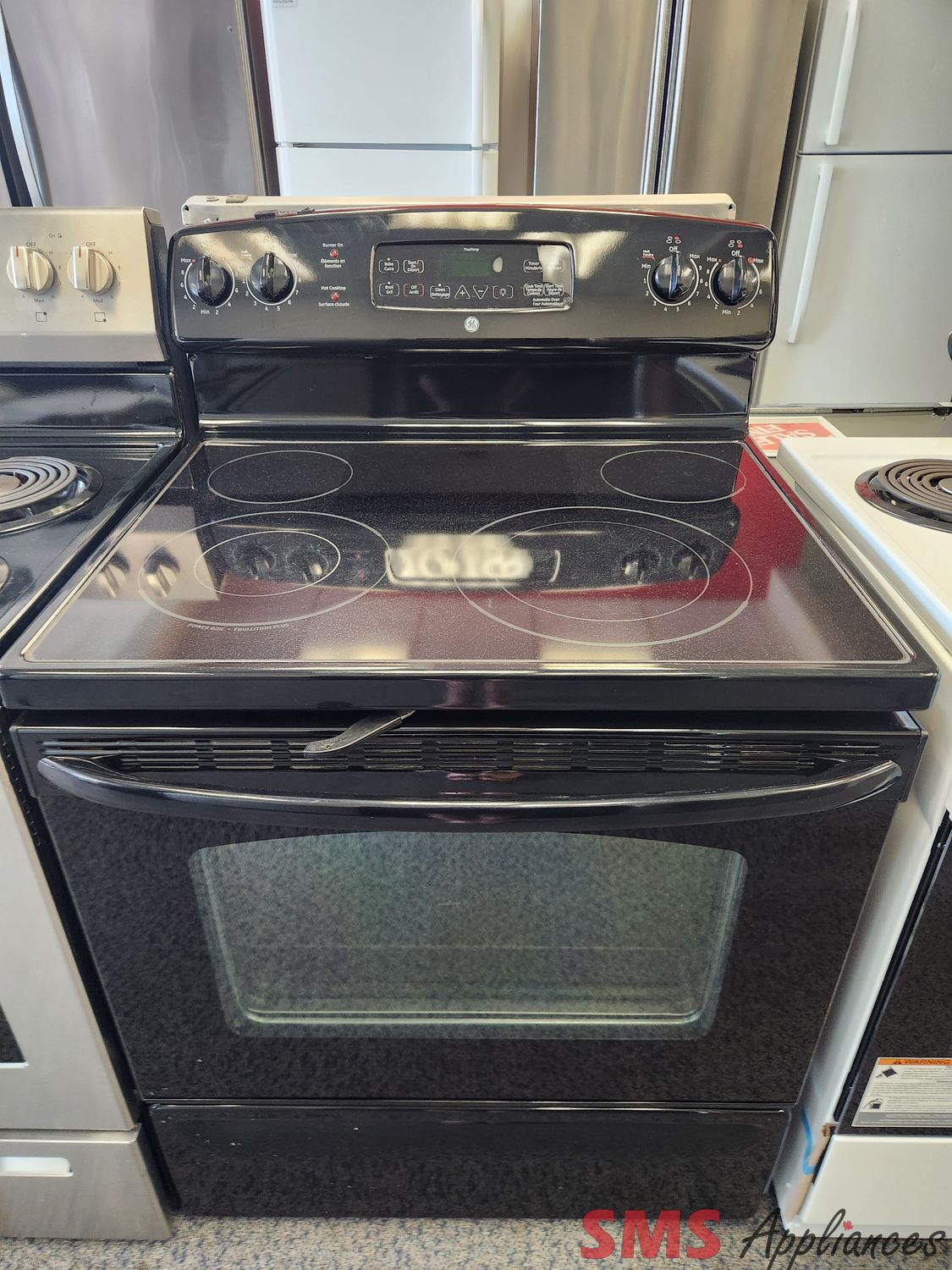 GE Glass Top Stove JCBP70DP3BB
