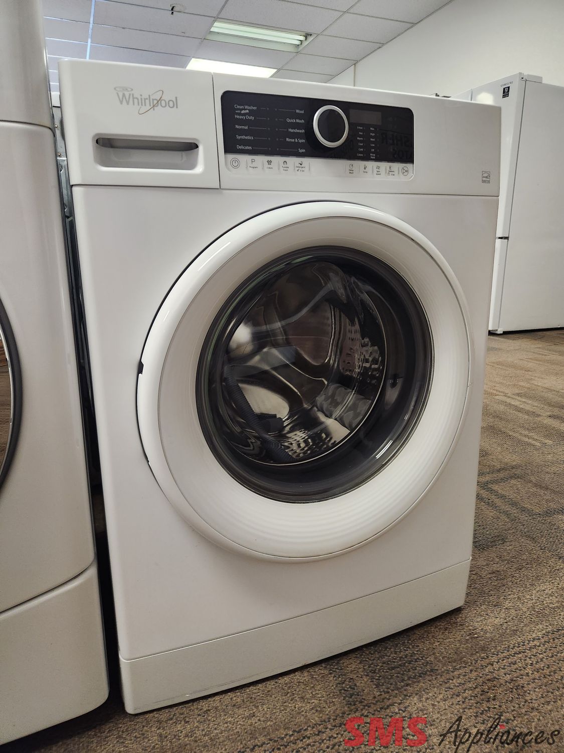 Whirlpool 24" Front Load Washer WFW3090GW