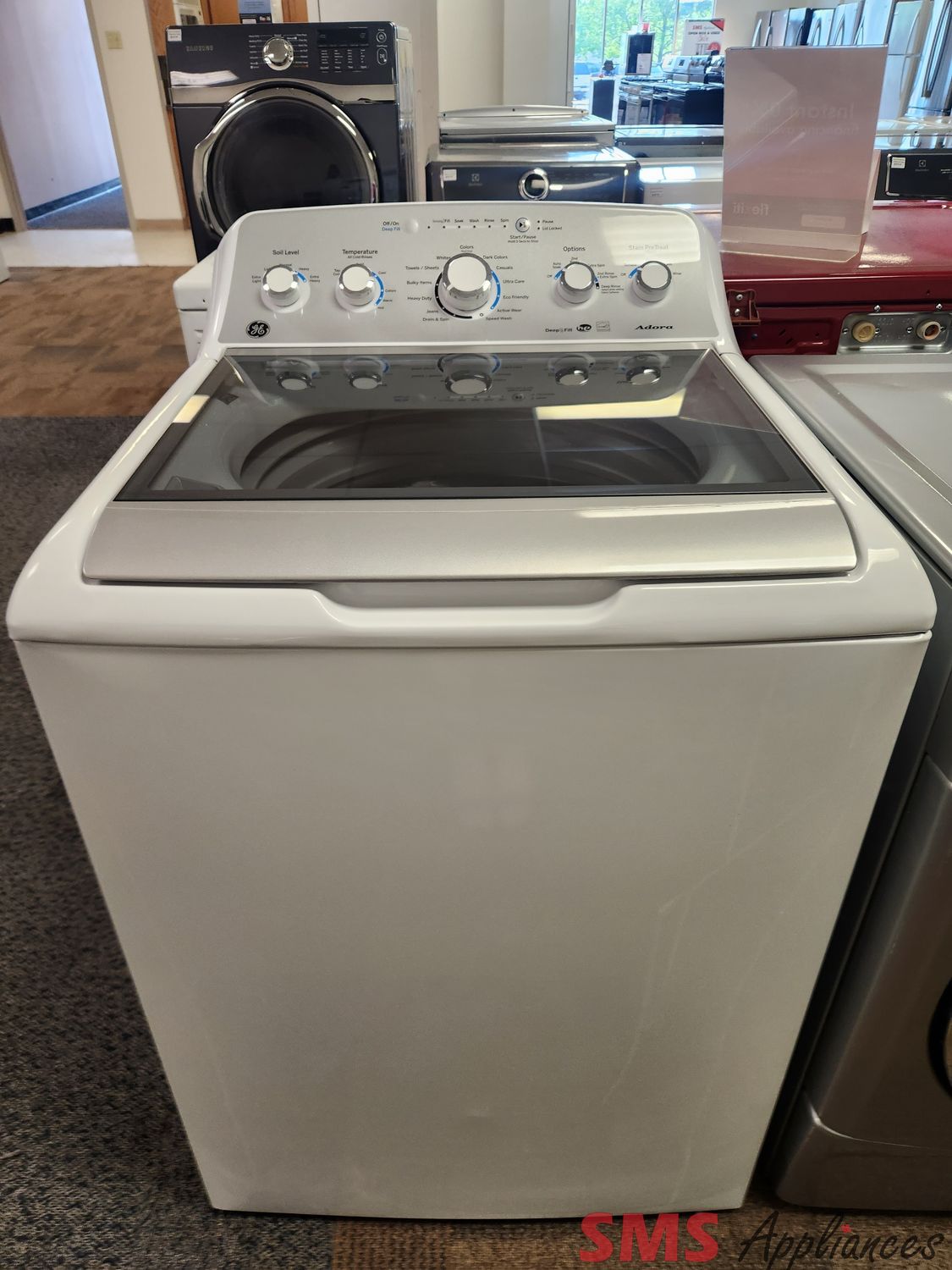 GE Top Load Washer GTW495DMNWS