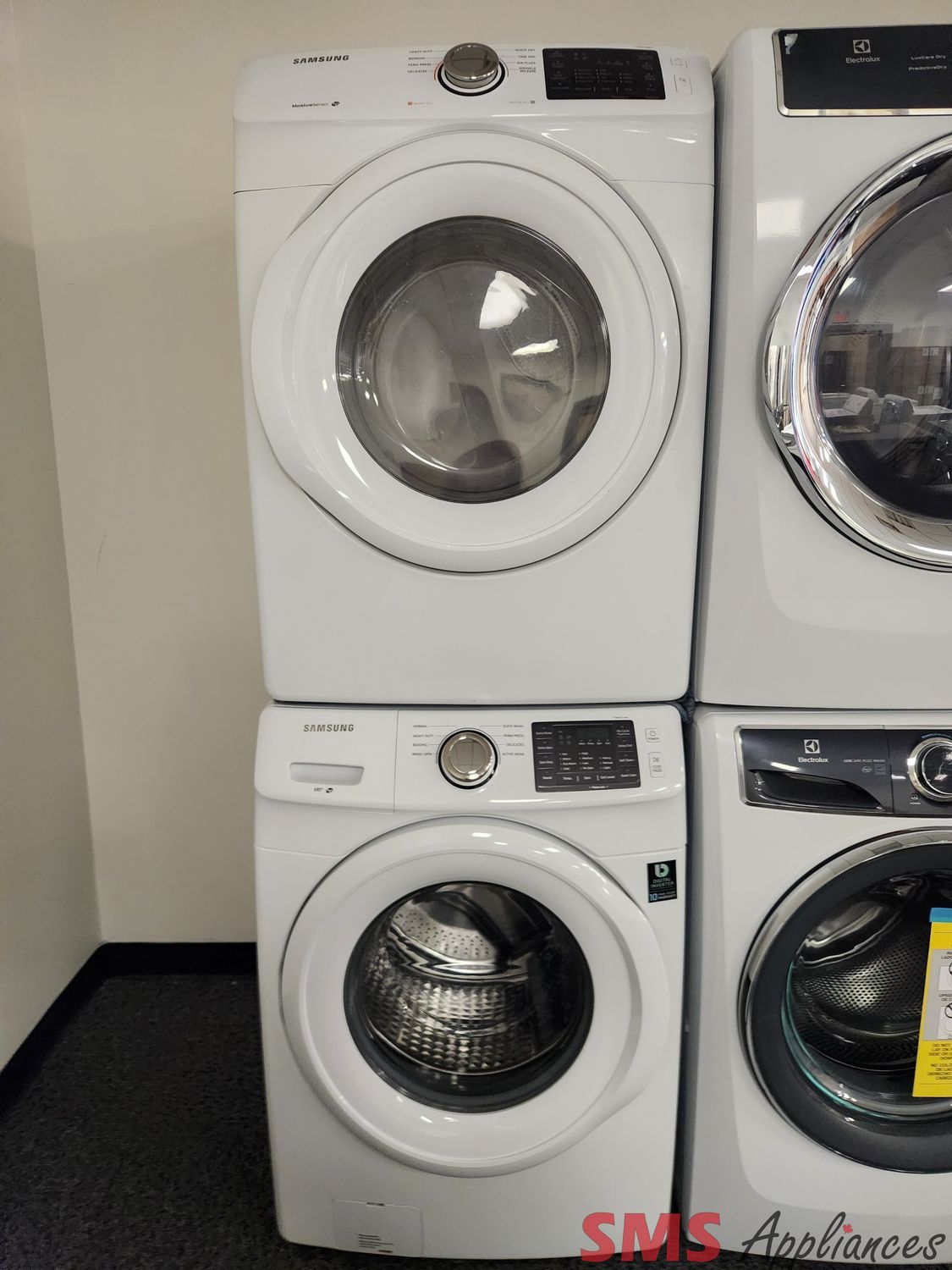 Samsung Washer & Dryer Set WF42H5000AW/DV42H5000EW