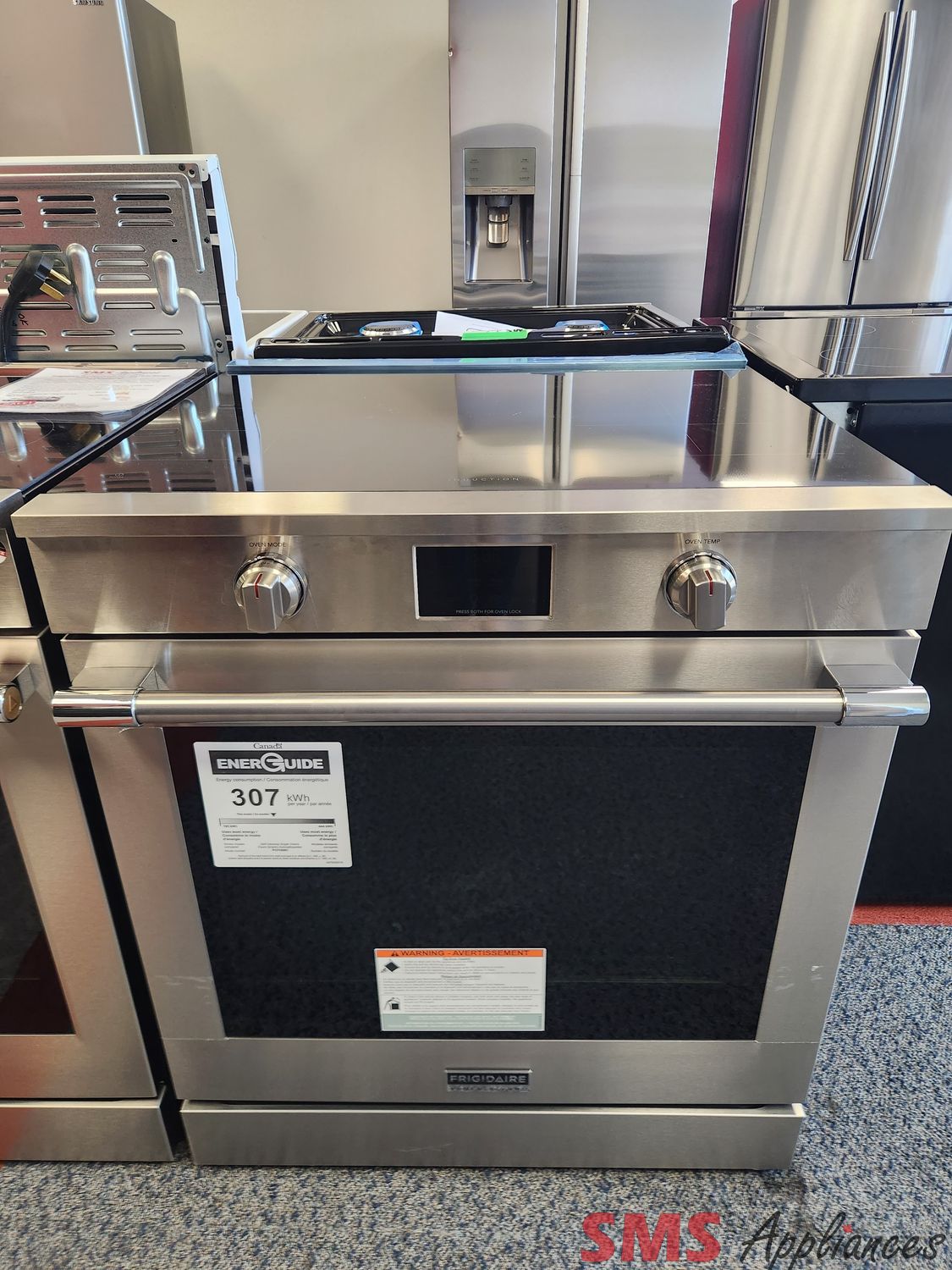 Open Box - Scratch & Dent  Frigidaire Professional Induction Glass Top Stove  PCFI308CAF