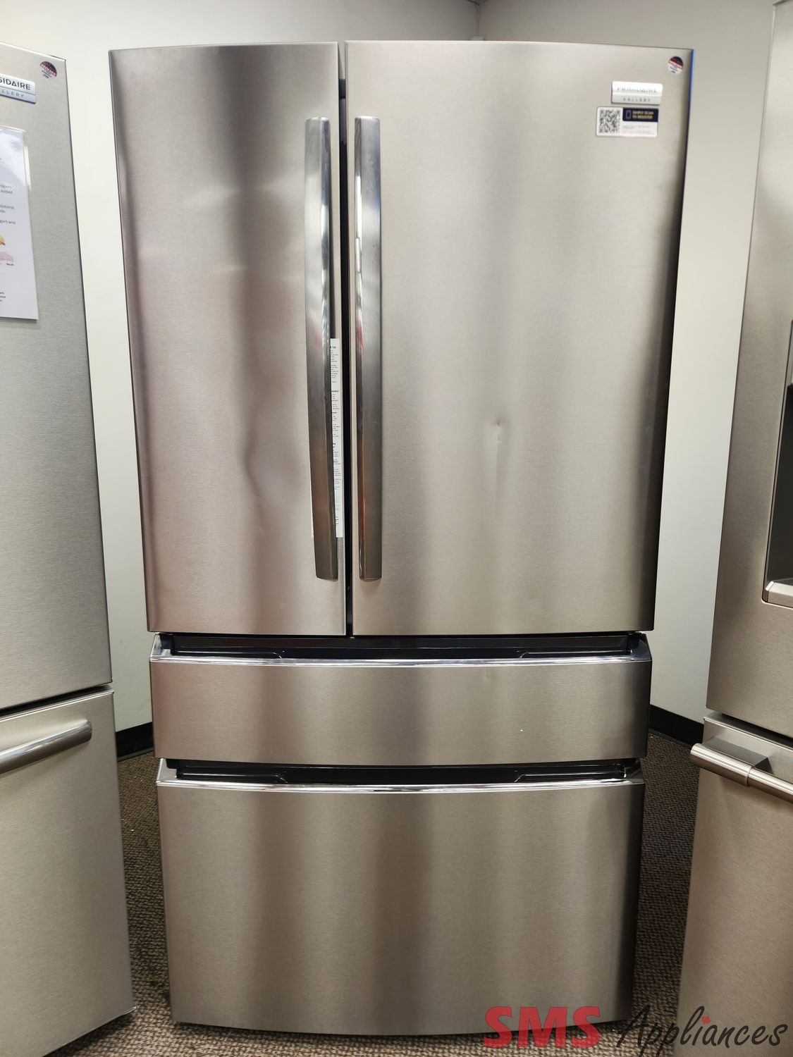 Open Box - Scratch & Dent Frigidaire Gallery 36" 4-Doors Fridge GRMN2872AF
