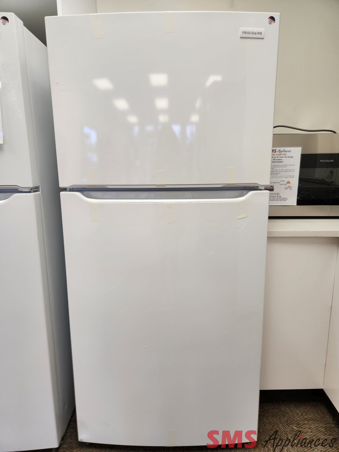 Open Box - Scratch & Dent Frigidaire  30" Top Mount Fridge FFTR2045VW