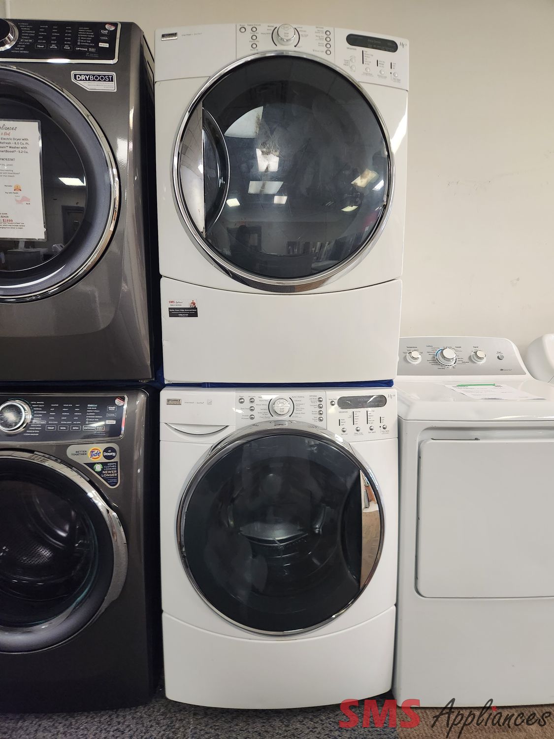 Kenmore Washer and Dryer Set 110.C87872602/110.47091602