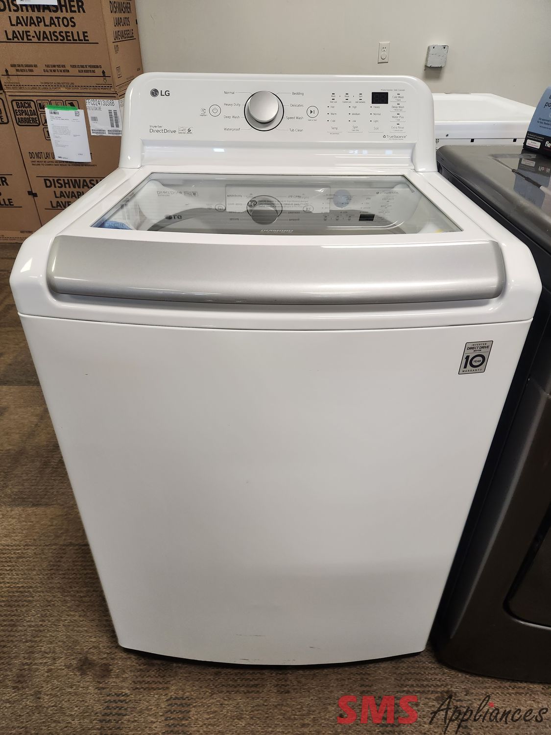 LG Top Load Washer WT7150CW