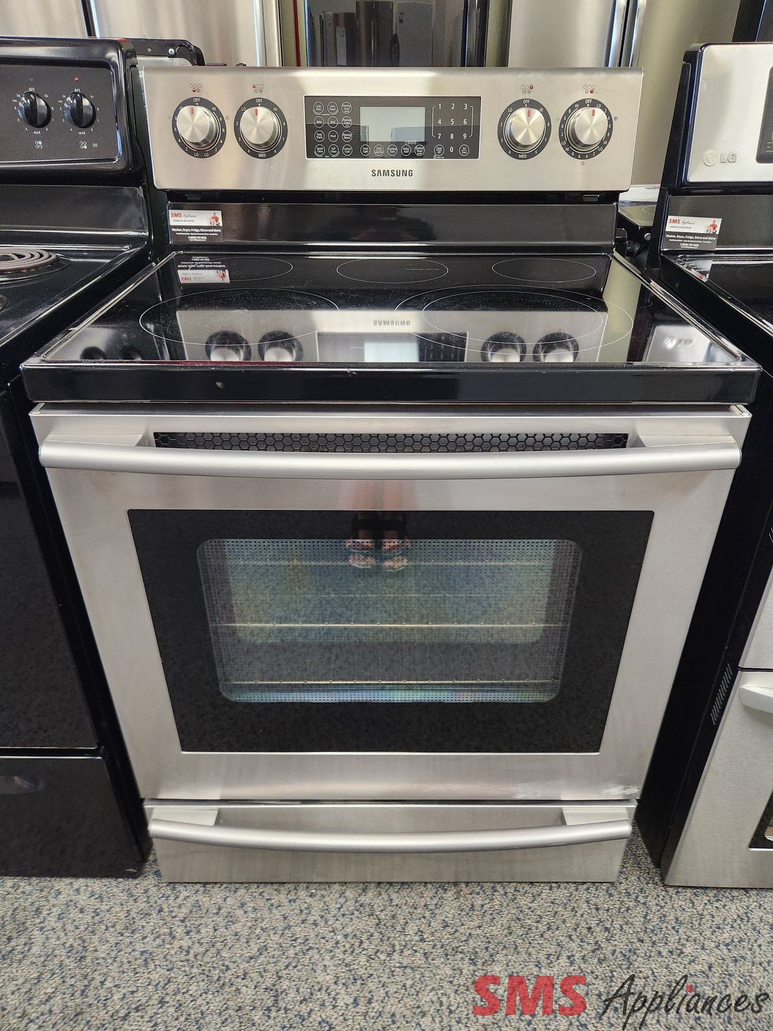 Samsung Glass Top Stove FTQ386LWX
