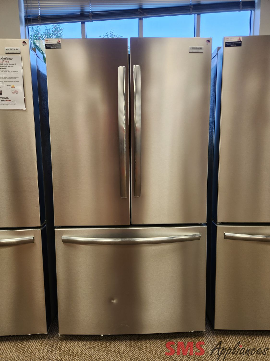 Open Box - Scratch & Dent Frigidaire Gallery 36" French Door Fridge GRFN2853AF