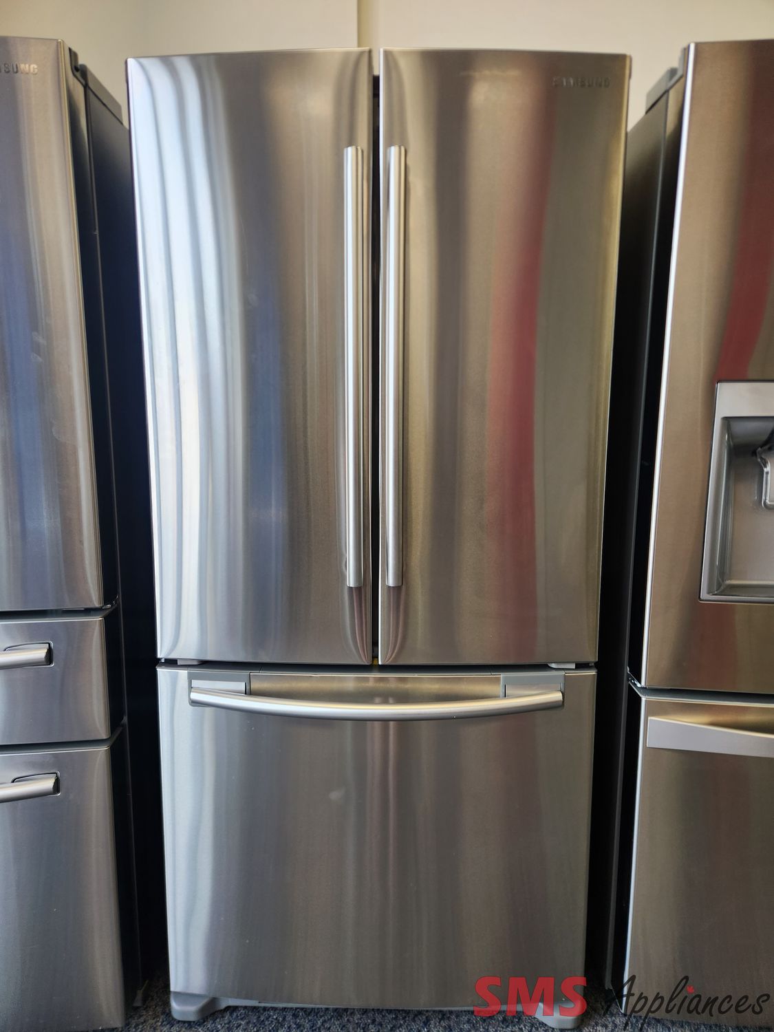 Samsung 33" French Door Fridge RF18HFENBSR