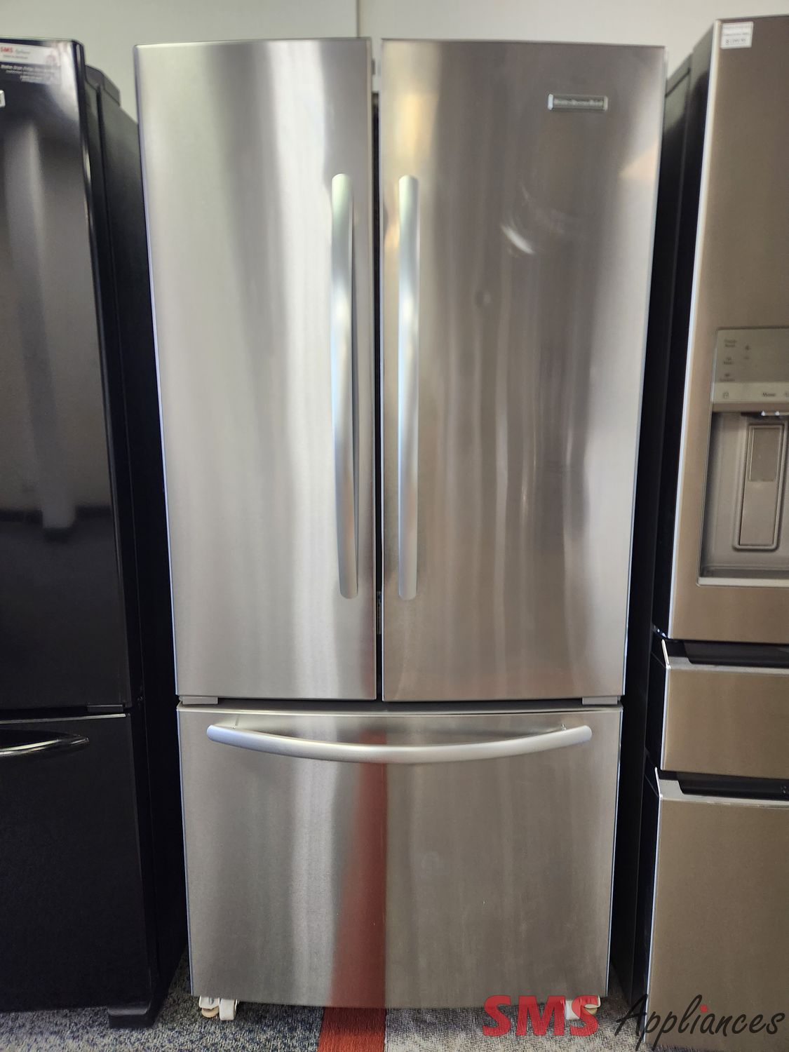 KitchenAid 33" French Door Fridge KBFS22EWMS3