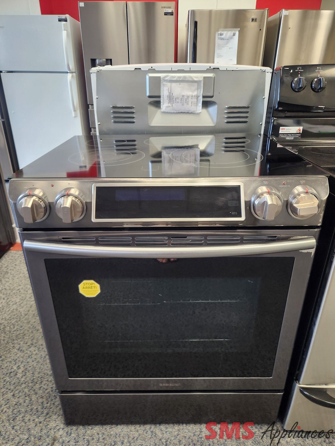 Samsung Glass Top Stove NE58K9500SG/AC