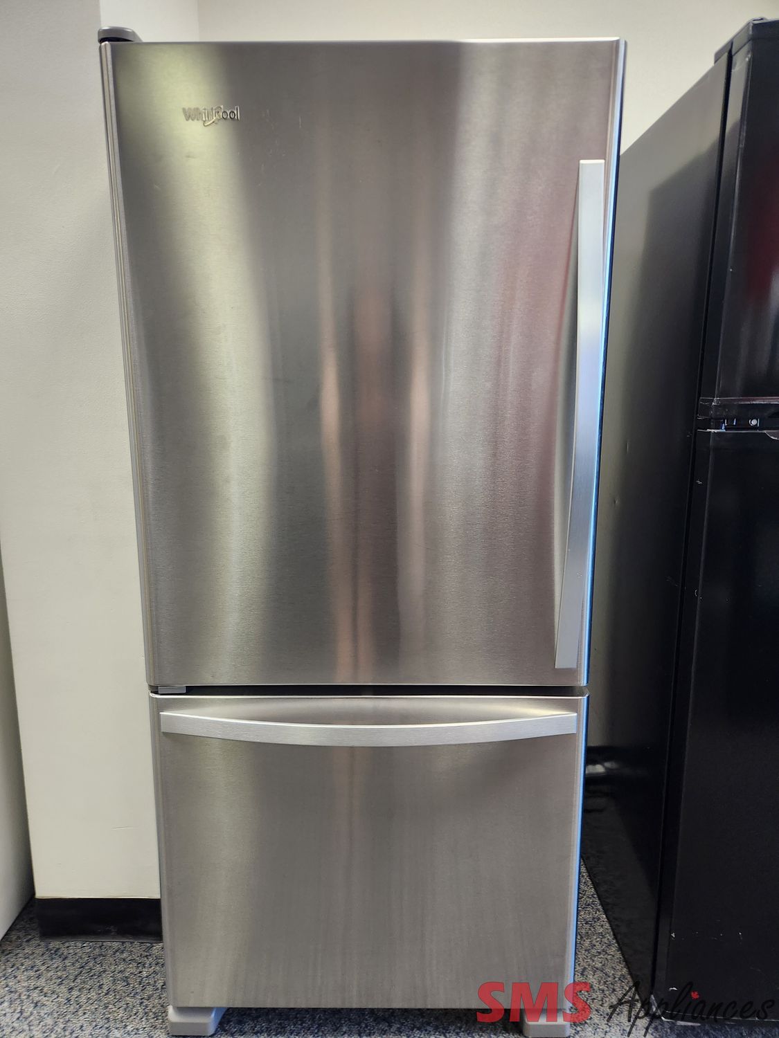 Whirlpool 30" Bottom Mount Fridge WRB329LFBM00