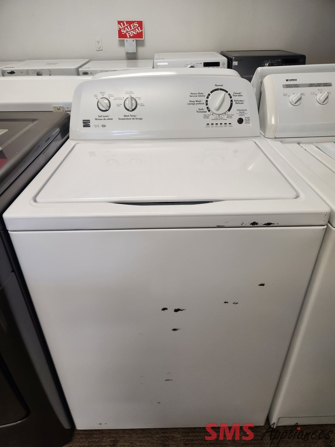 Kenmore Top Load Washer 110.26902500