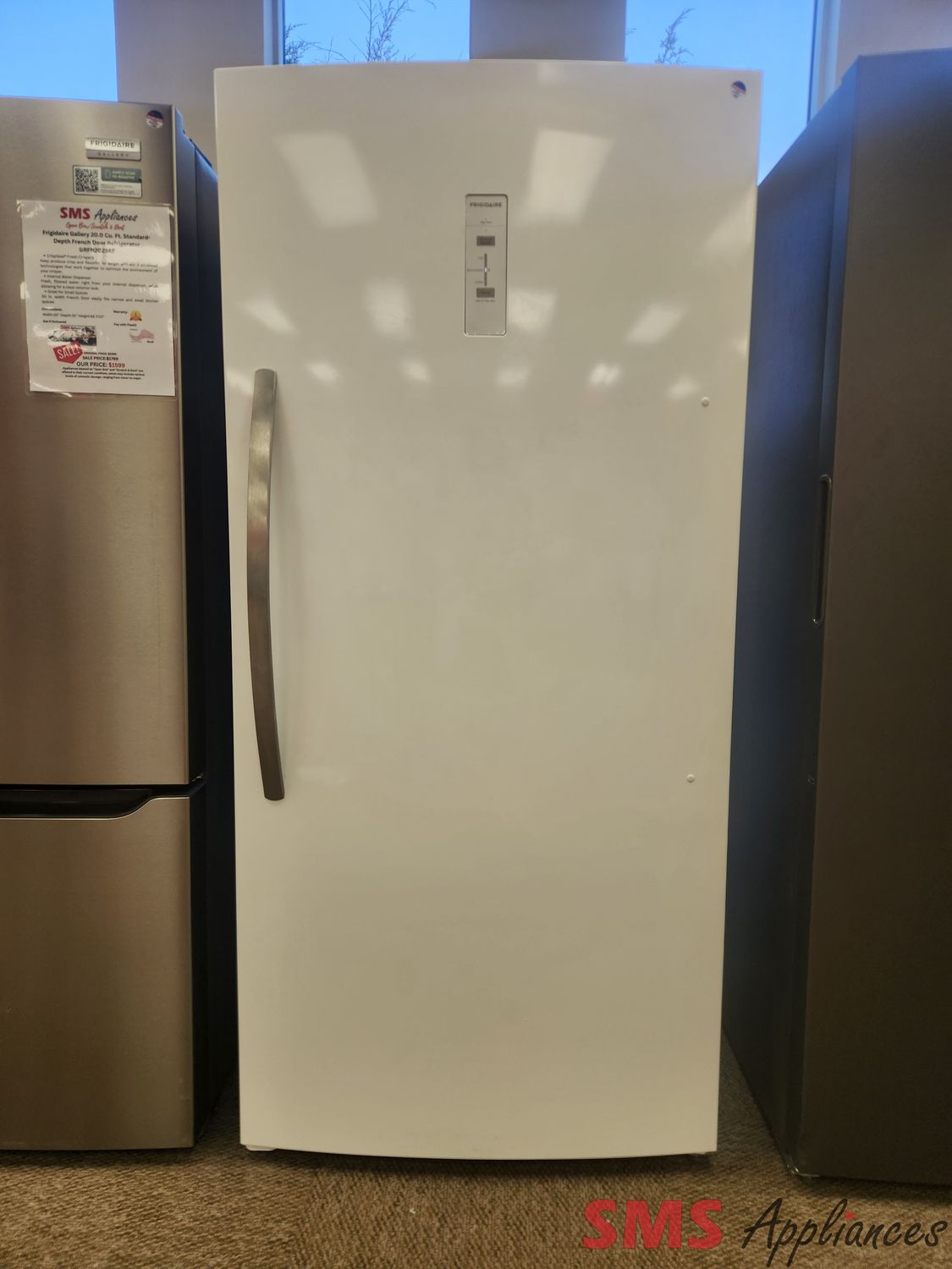 Open Box - Scratch & Dent Frigidaire Upright Freezer 20 cu.ft FRAE2024AW6