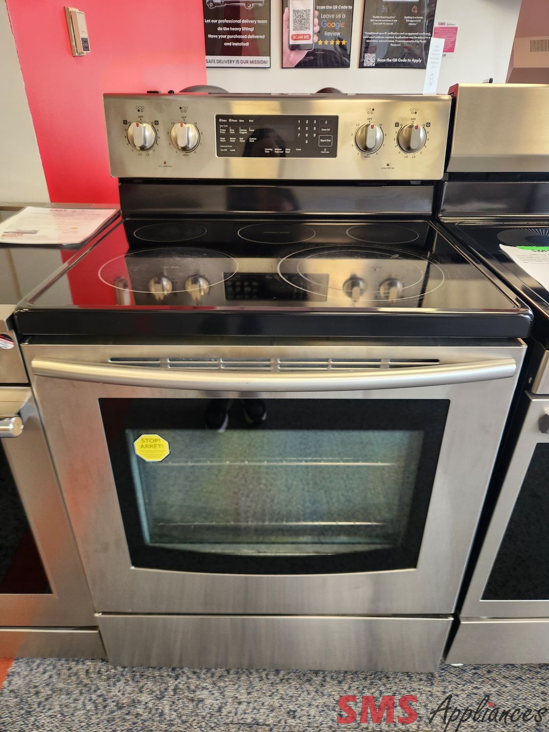 Samsung Glass Top Stove NE595R0ABSR