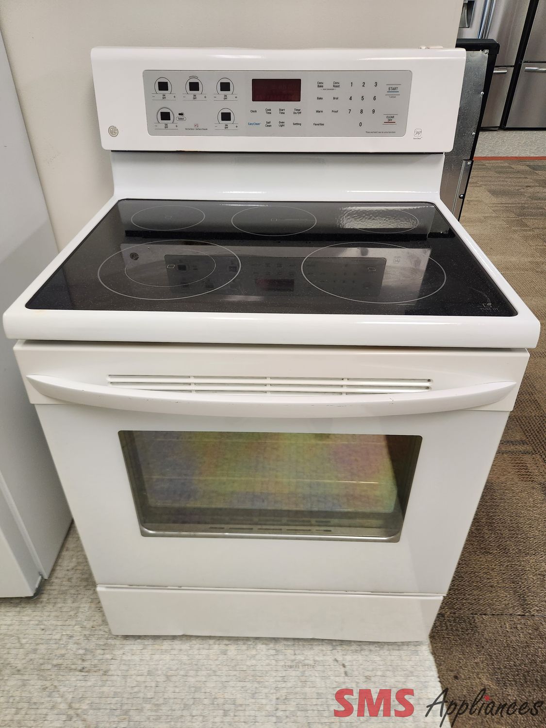 LG Glass Top Stove LRE6383SW/00