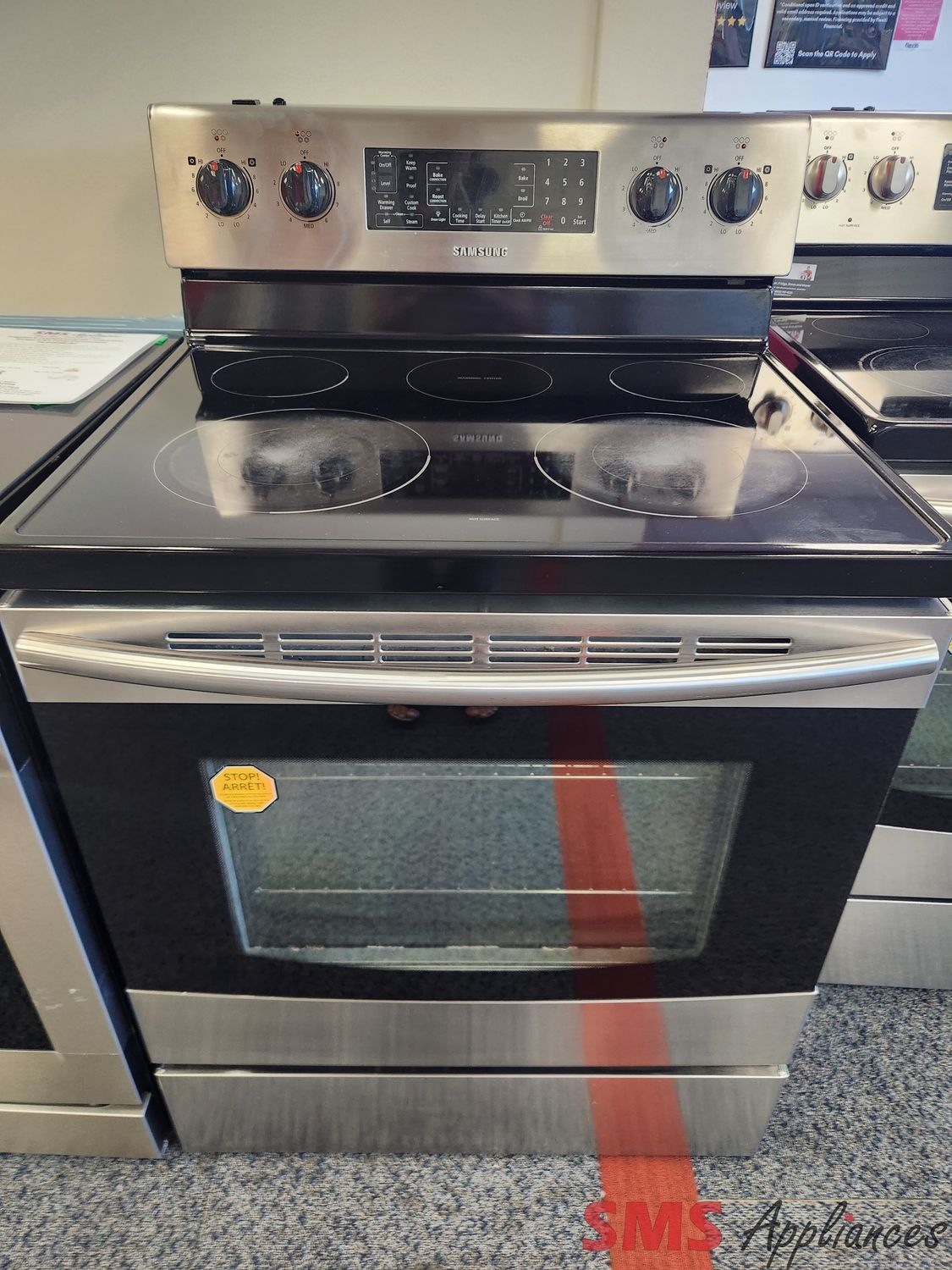 Samsung Glass Top Stove FE-R500WX/XAS
