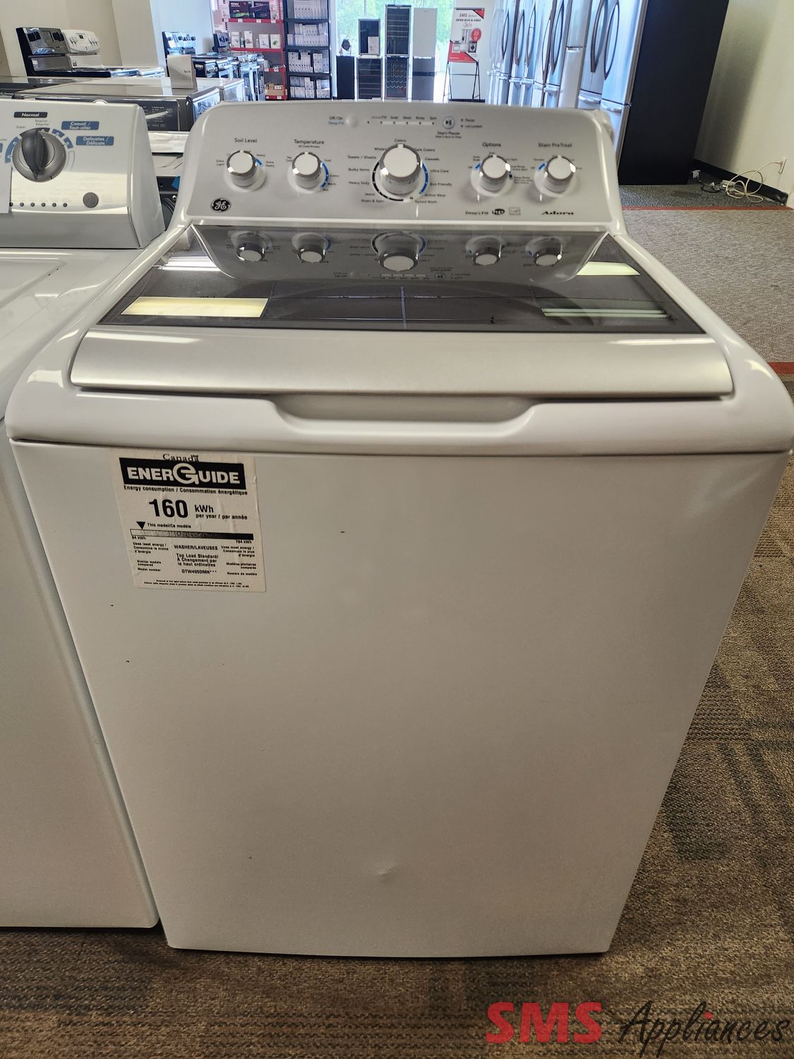 GE Top Load Washer GTW495DMNWS