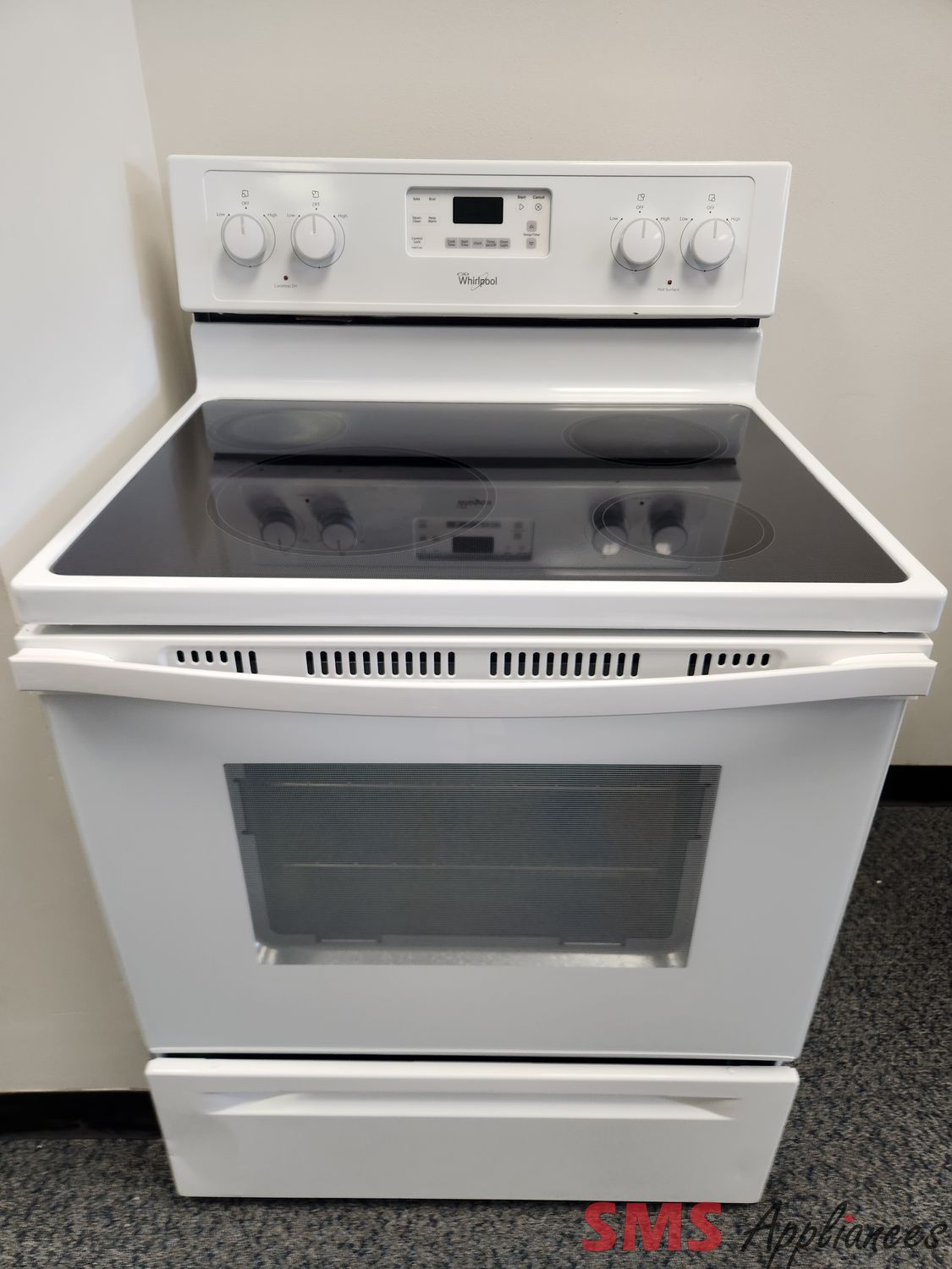 Whirlpool Glass Top Stove YXFE330X0AX0