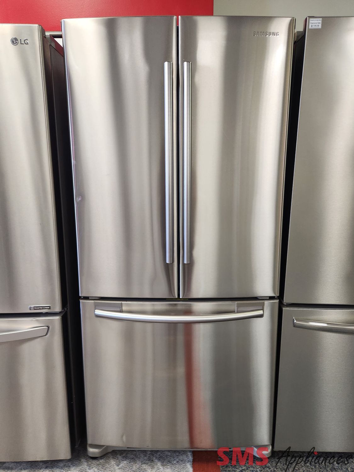 Samsung 33" French Door Fridge RF197ACRS