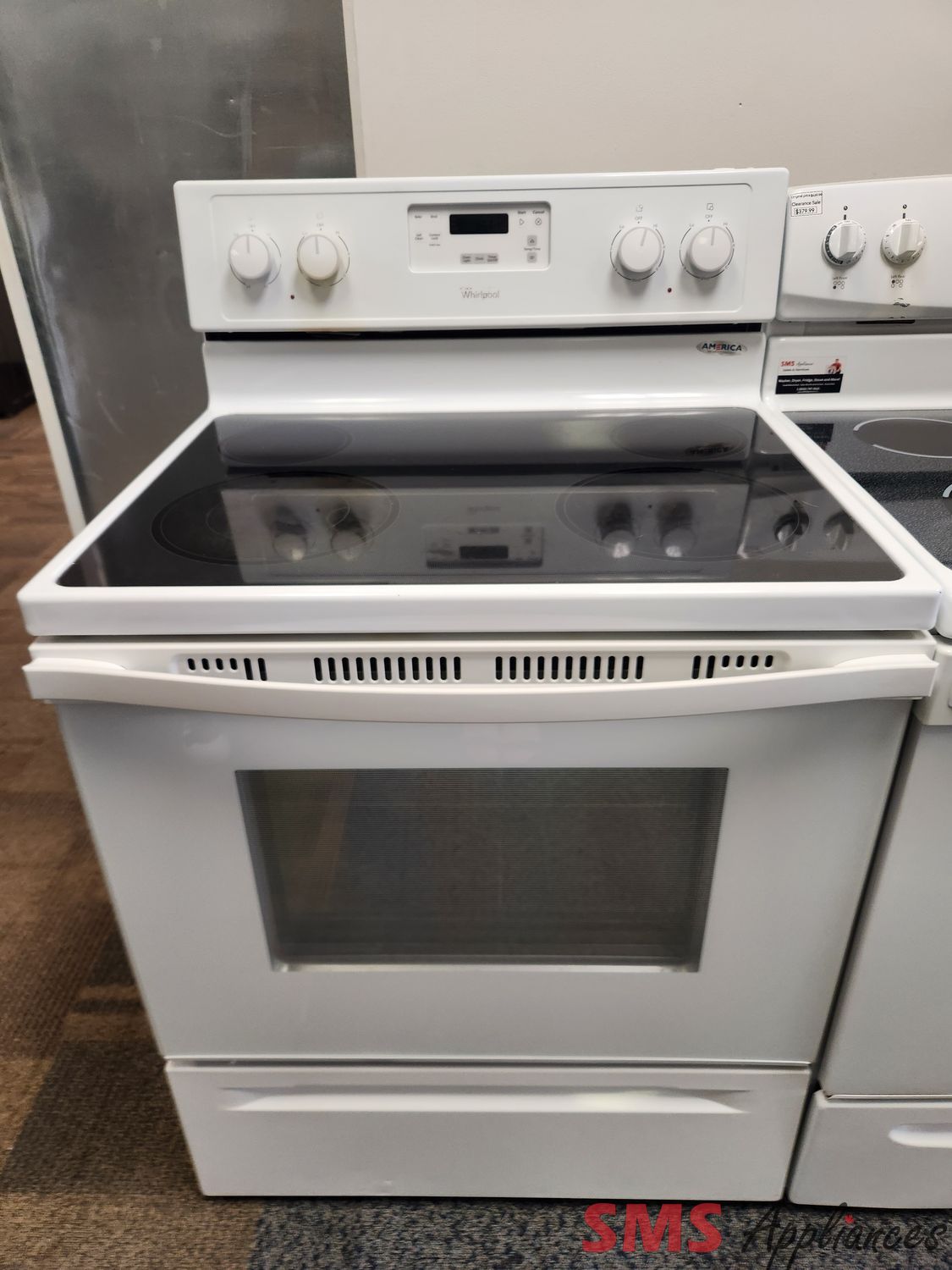 Whirlpool Glass Top Stove YWFE510S0AW0