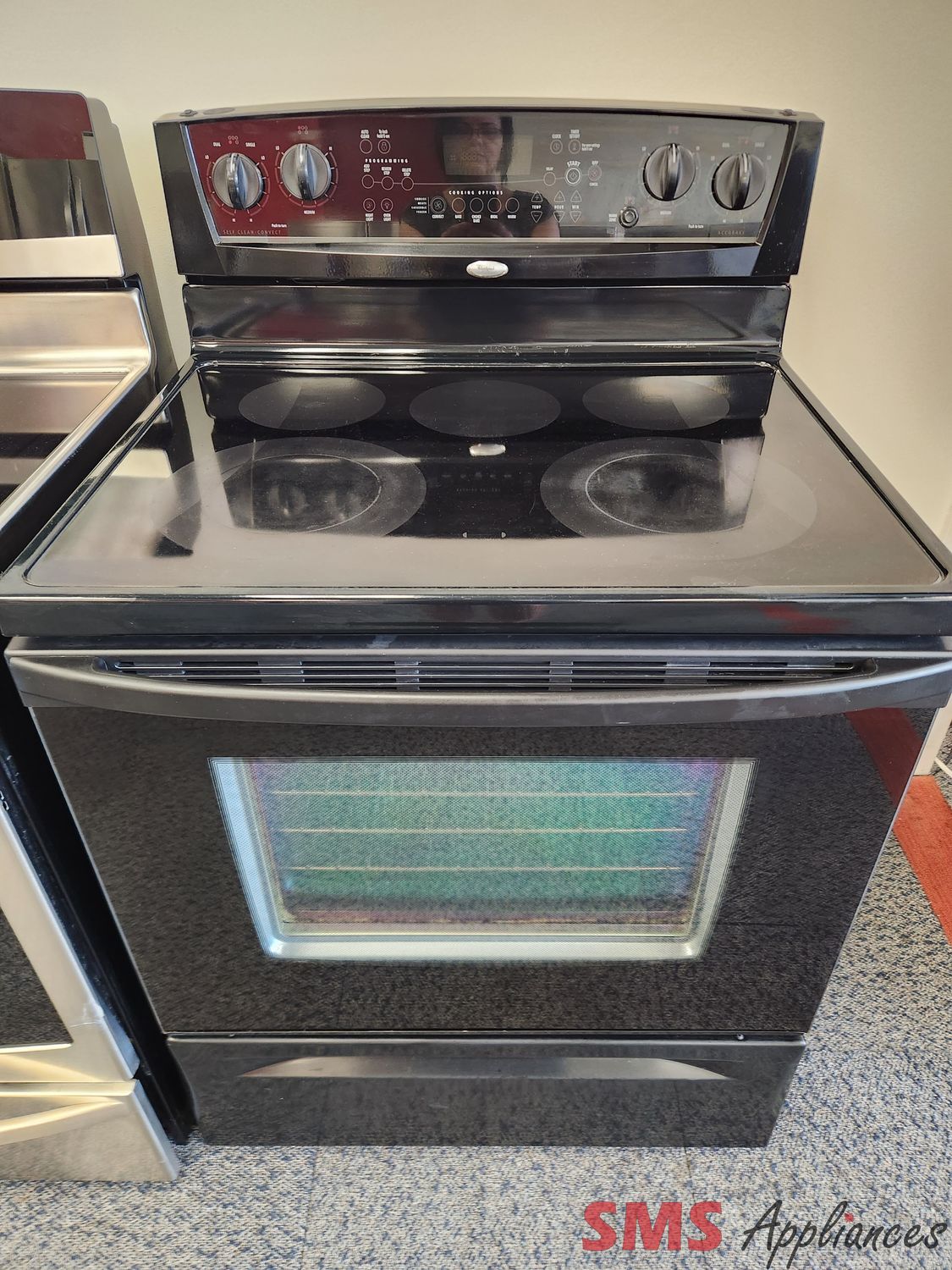 Whirlpool Glass Top Stove GERC4110-PB/1