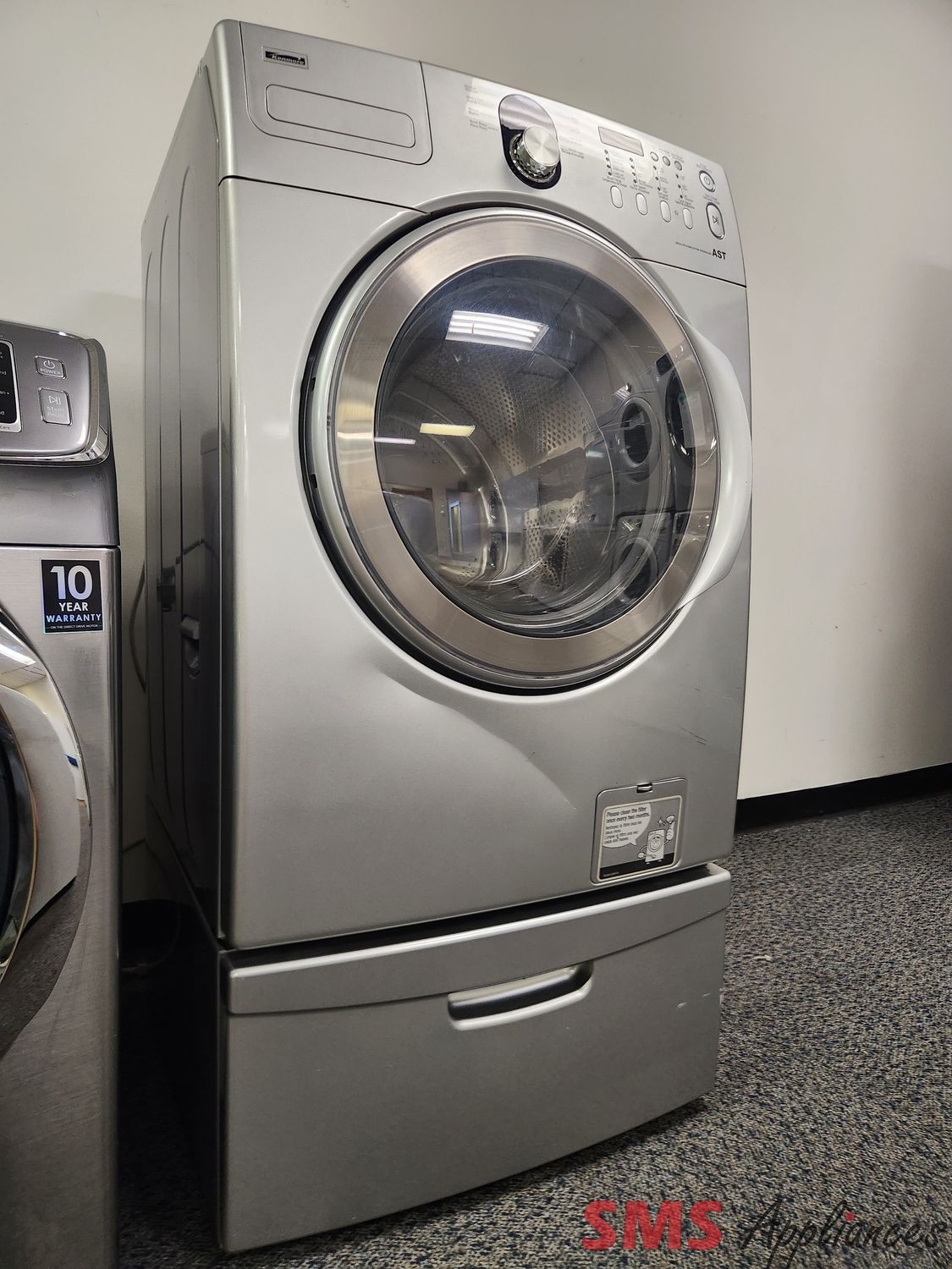 Kenmore Front Load Washer with Pedestal  592-491070