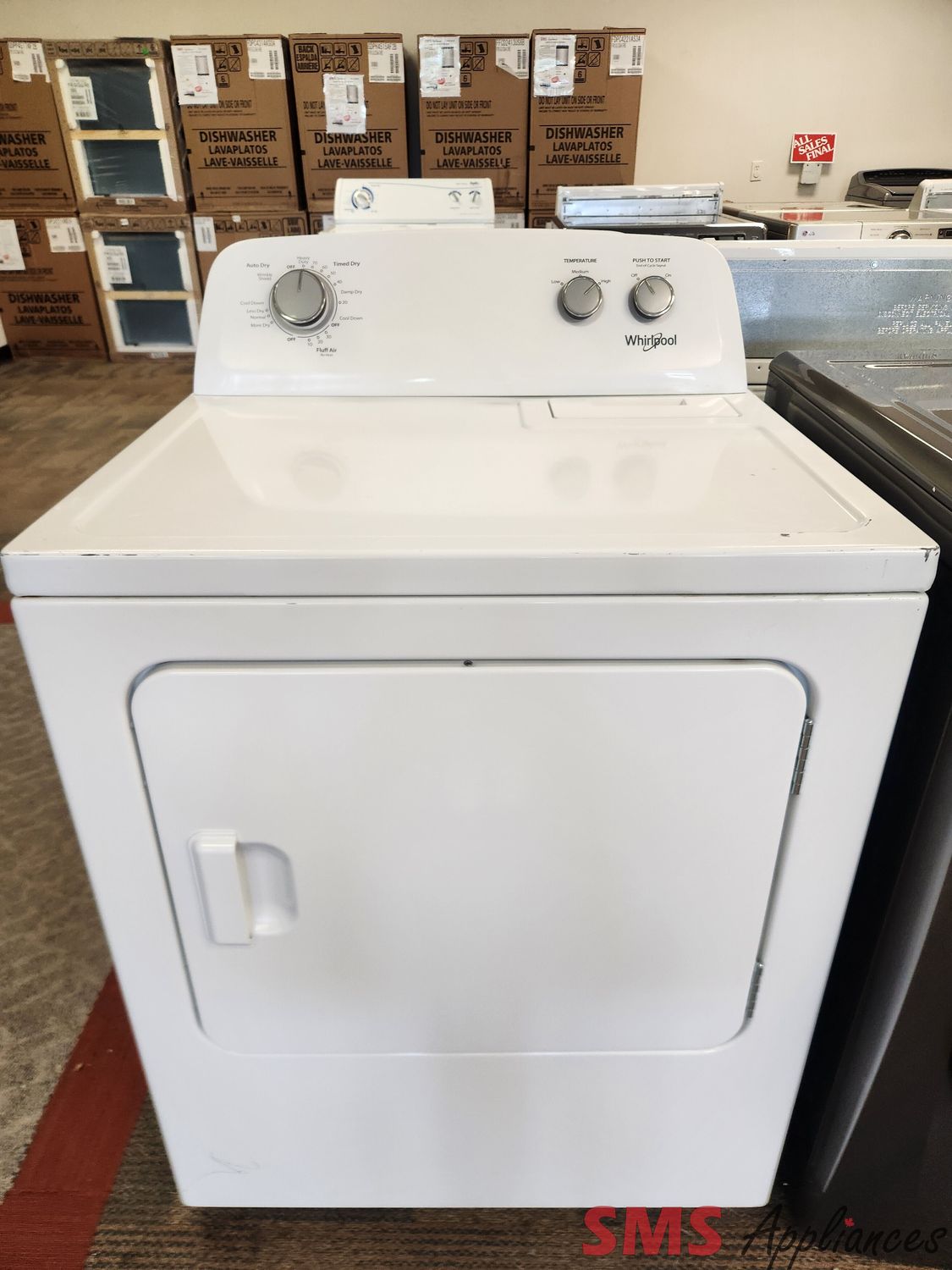 Whirlpool Dryer  YWED4850HW0