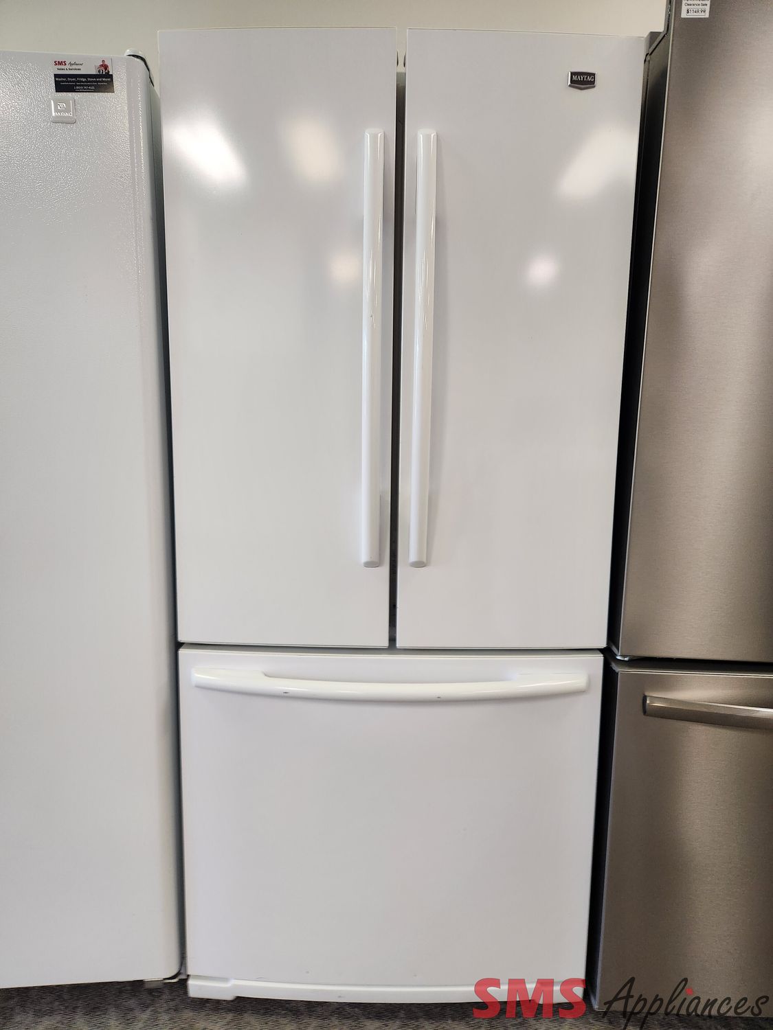 Maytag 30" French Door Fridge MFB2055YEW