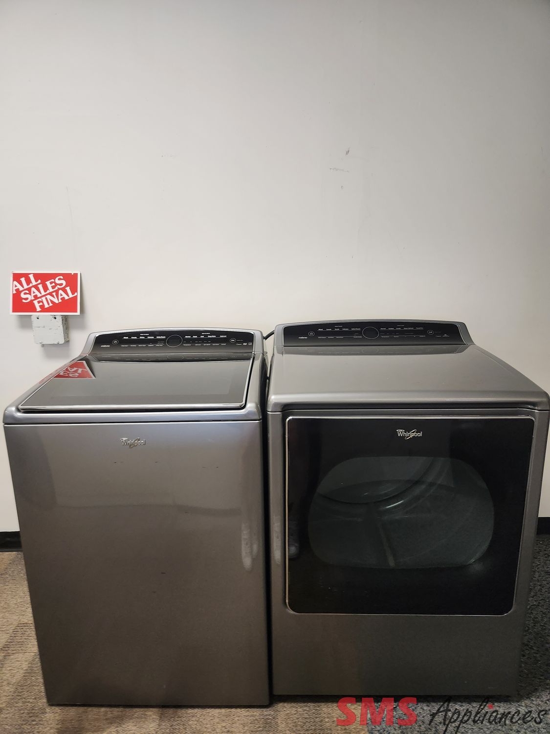 Whirlpool Washer & Dryer Set WTW8500DC/YWED8500DC