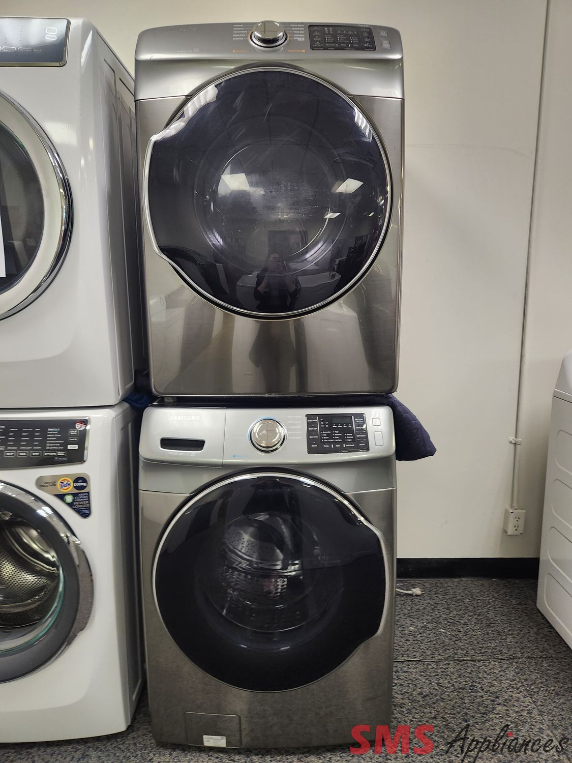 Samsung Washer & Dryer Set WF45M5500AP/DVE45M5500P