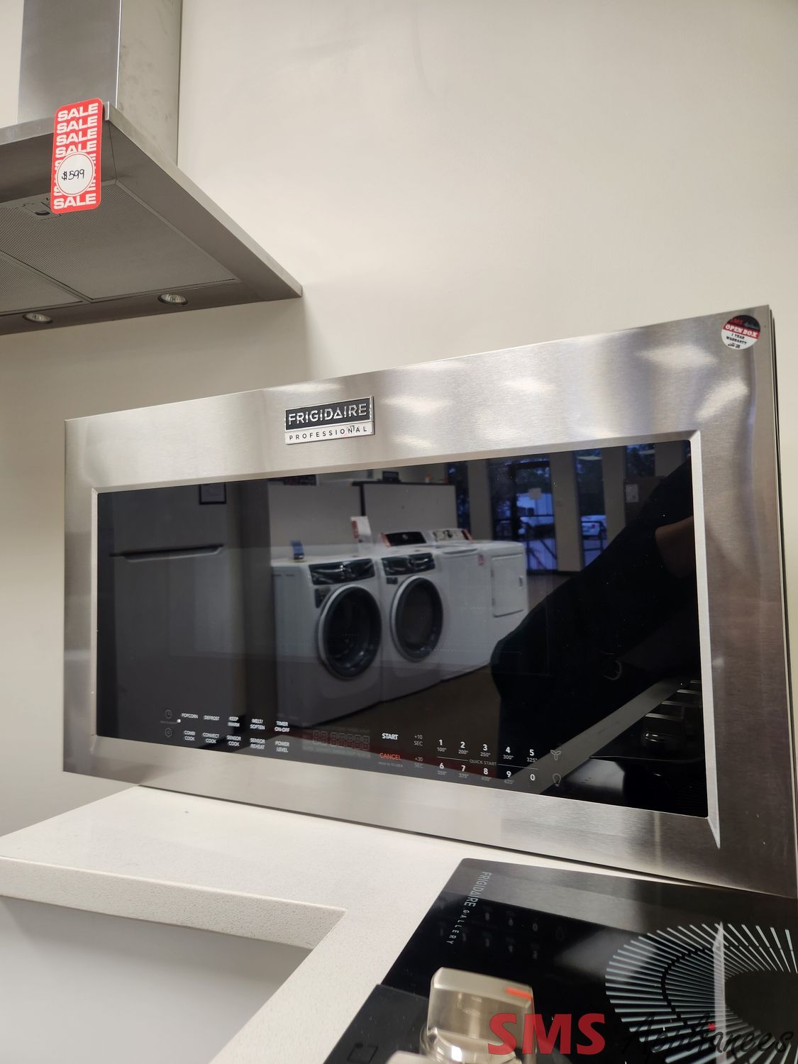 Open Box - Scratch & Dent Frigidaire Professional Over-the- Range Microwave PMOS198CAF